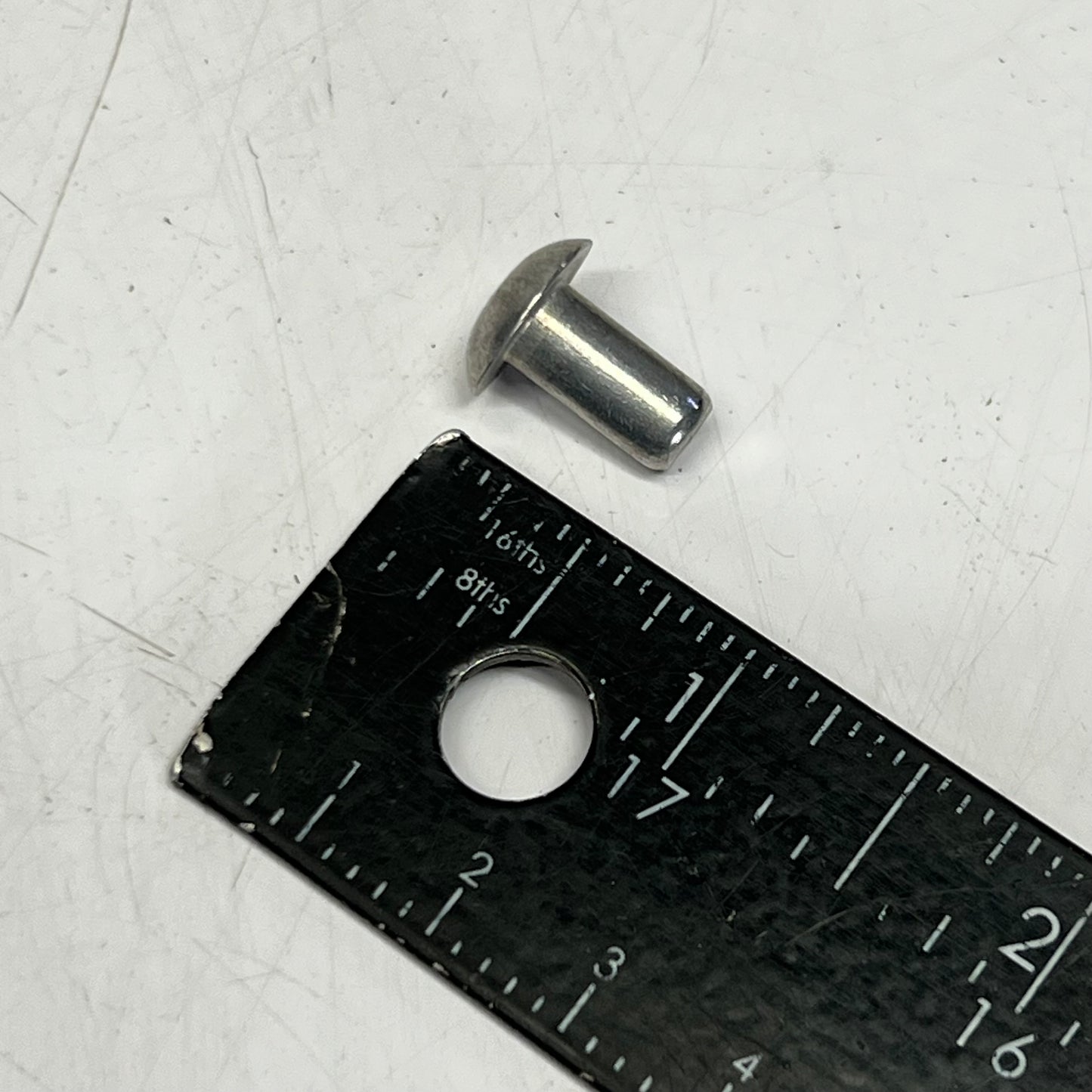 AURORA (264 Each) Univ Head Aluminum Rivet Sz 1/4" x 1/2", Grey RVT1-264