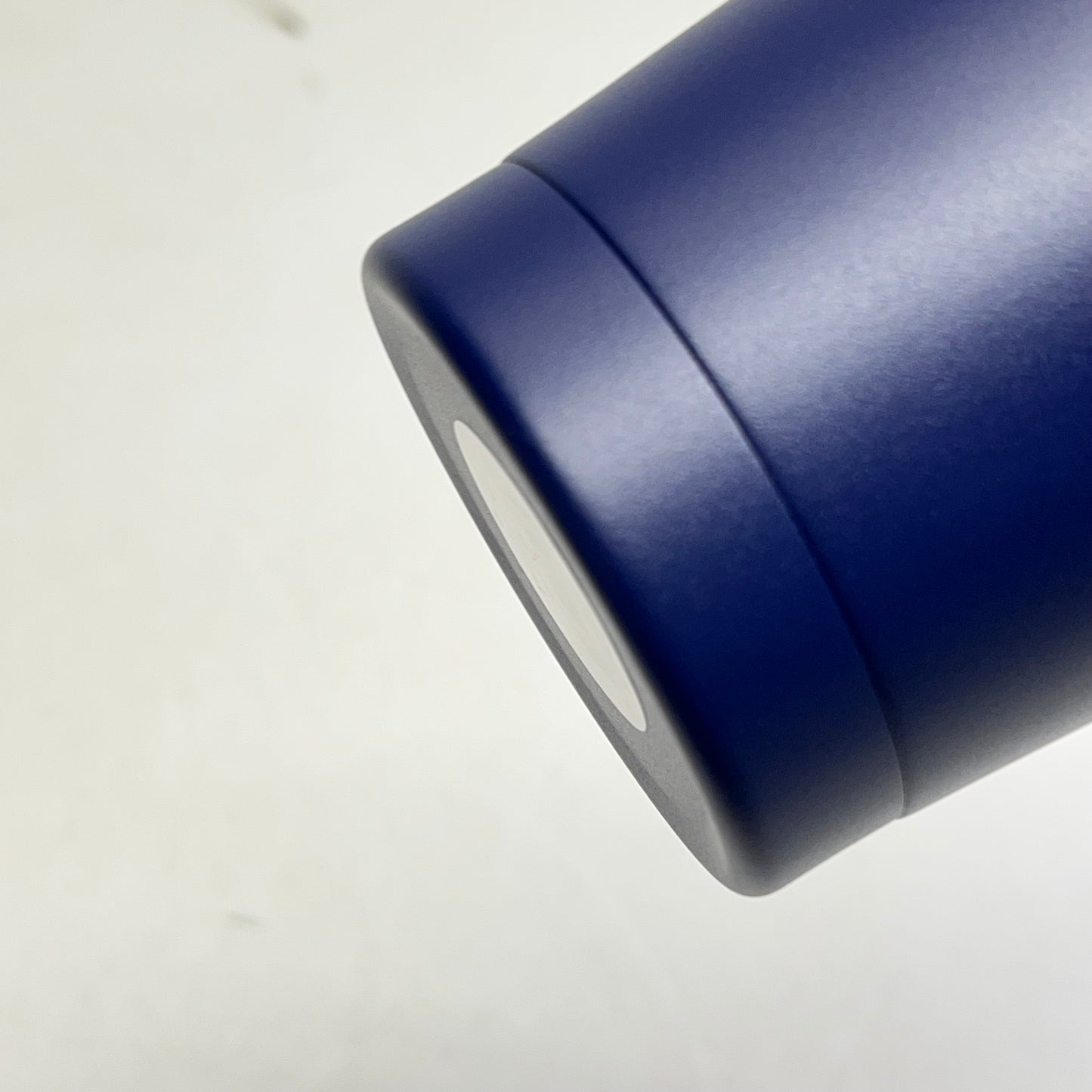 CHRISTIAN ART GIFTS Joshua 1:9 Stainless Steel Travel Tumbler  18 Oz  Navy Blue