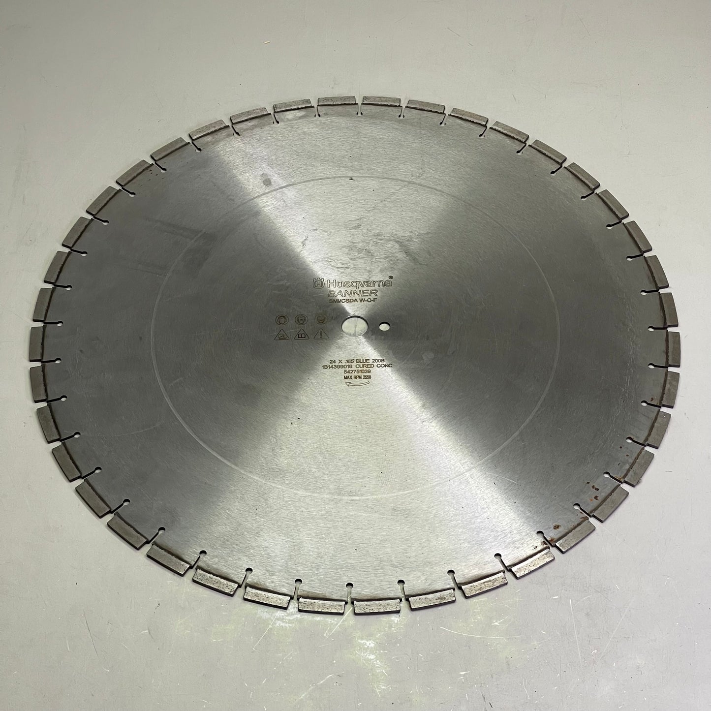 HUSQVARNA General Purpose Diamond Blade 24.5" Dia 542751039