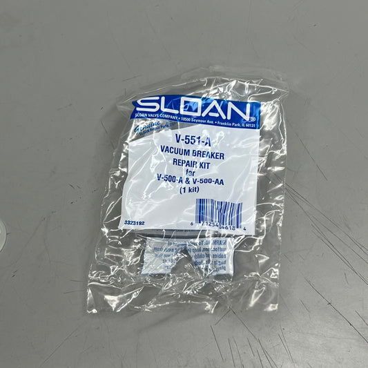 SLOAN Water Closet Flushometer Rebuild Kit 1.6 GPF R-1004-A