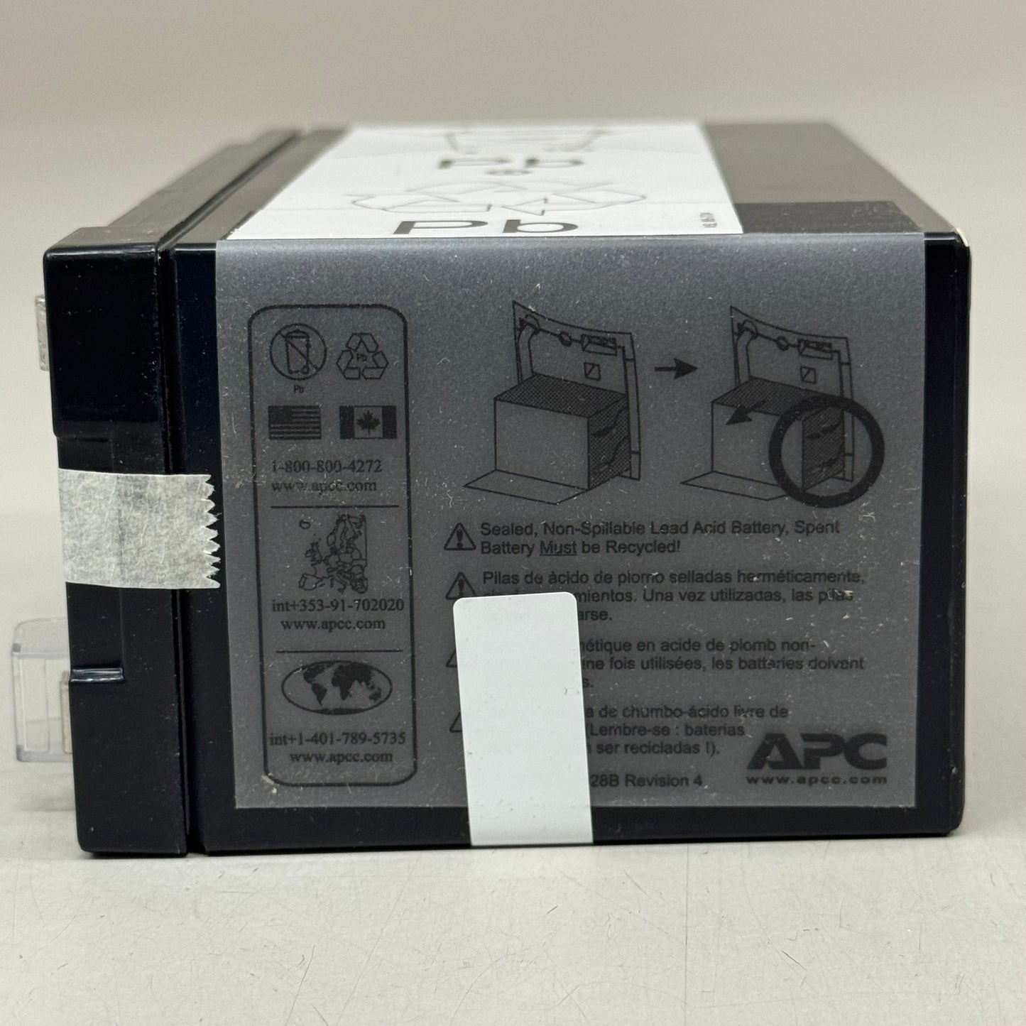 APC  Apc Replacement Battery for Back‑ups Models Be650g1, Be850g2, Bx850m, Br700g, Bvk950m2, Bvn950m2, Genuine Battery Model Rbc17 RBC17
