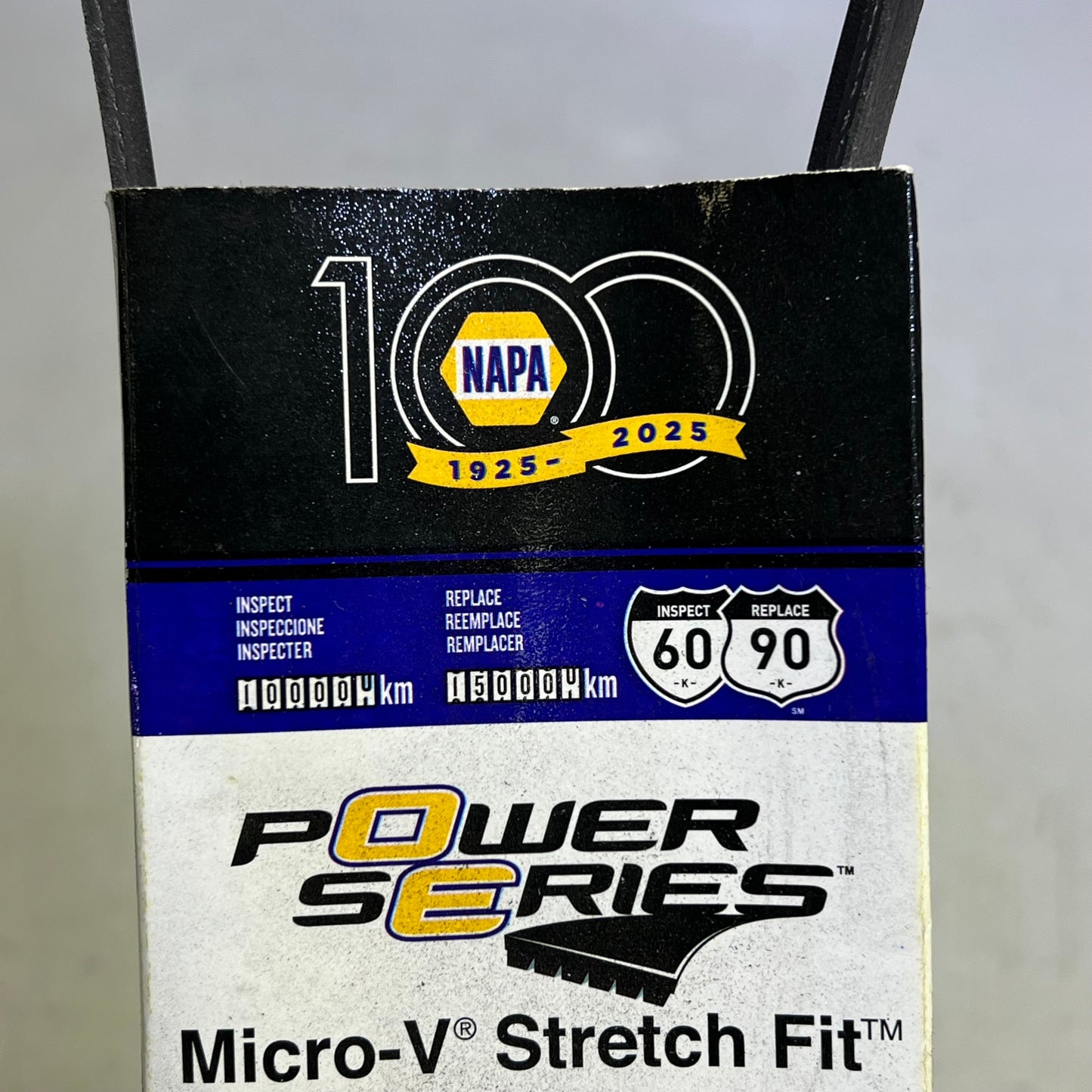 NAPA Micro-V Belt For Cadillac & Chevrolet  K04 9/16"x34 3/8" - 3mm 5040337SF