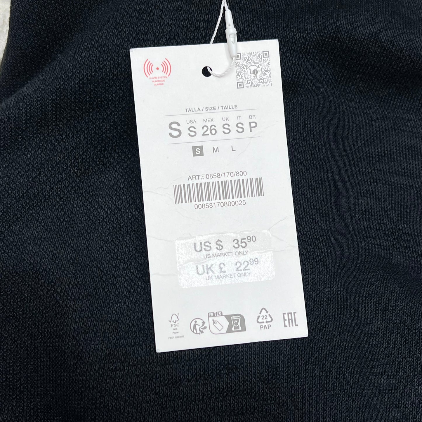 ZA@ ZARA Lot Of Assorted Clothing & Shoes Women's Sz S & 37 Multicolor