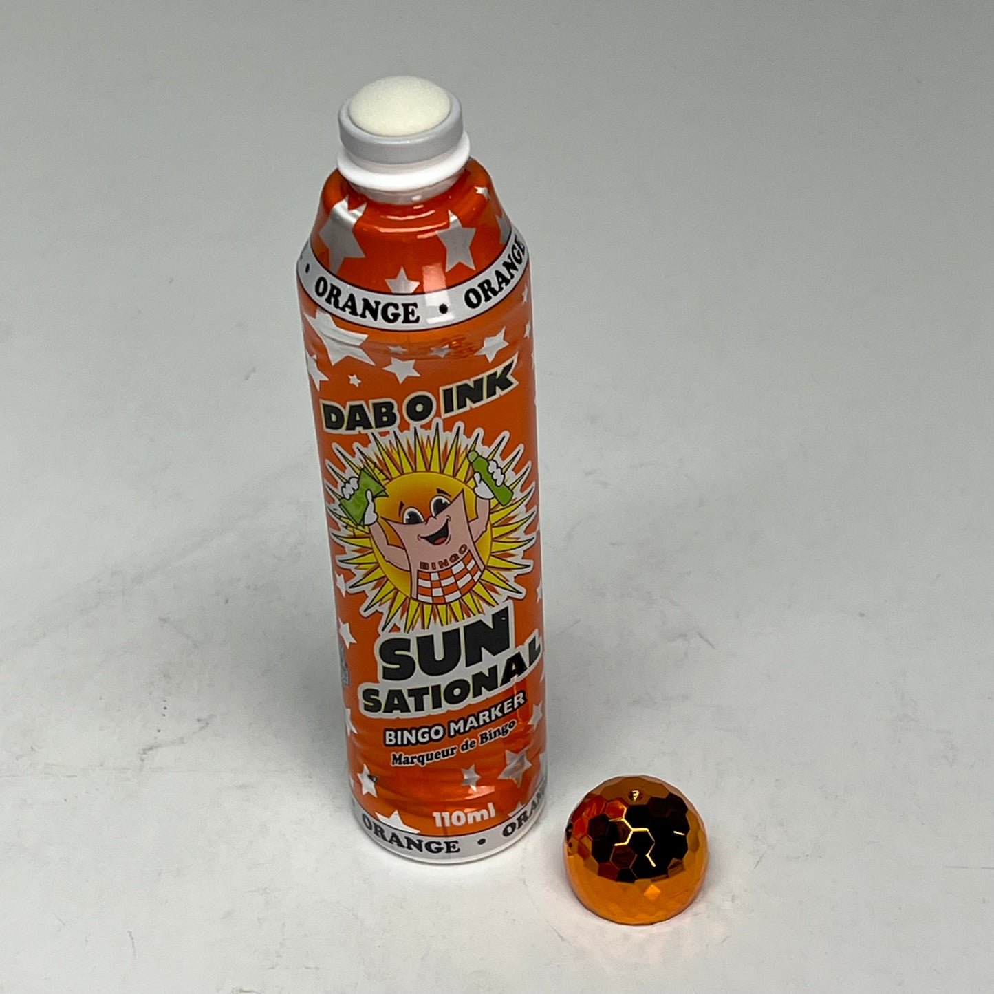 DAB O INK (12 PACK) Sun Sational Bingo Marker Bright Ink 110ml/4oz Orange D26