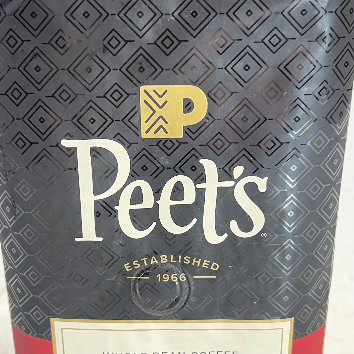 PEETS (2 PACK) Whole Bean Coffee French Deep Roasted Roasted Dark 1 Lb BB 03/27