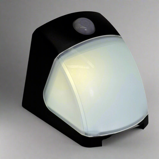 ALL-PRO LED Solar Powered LED Floodlight 300 Lumens 25 ft Range White MSLED300