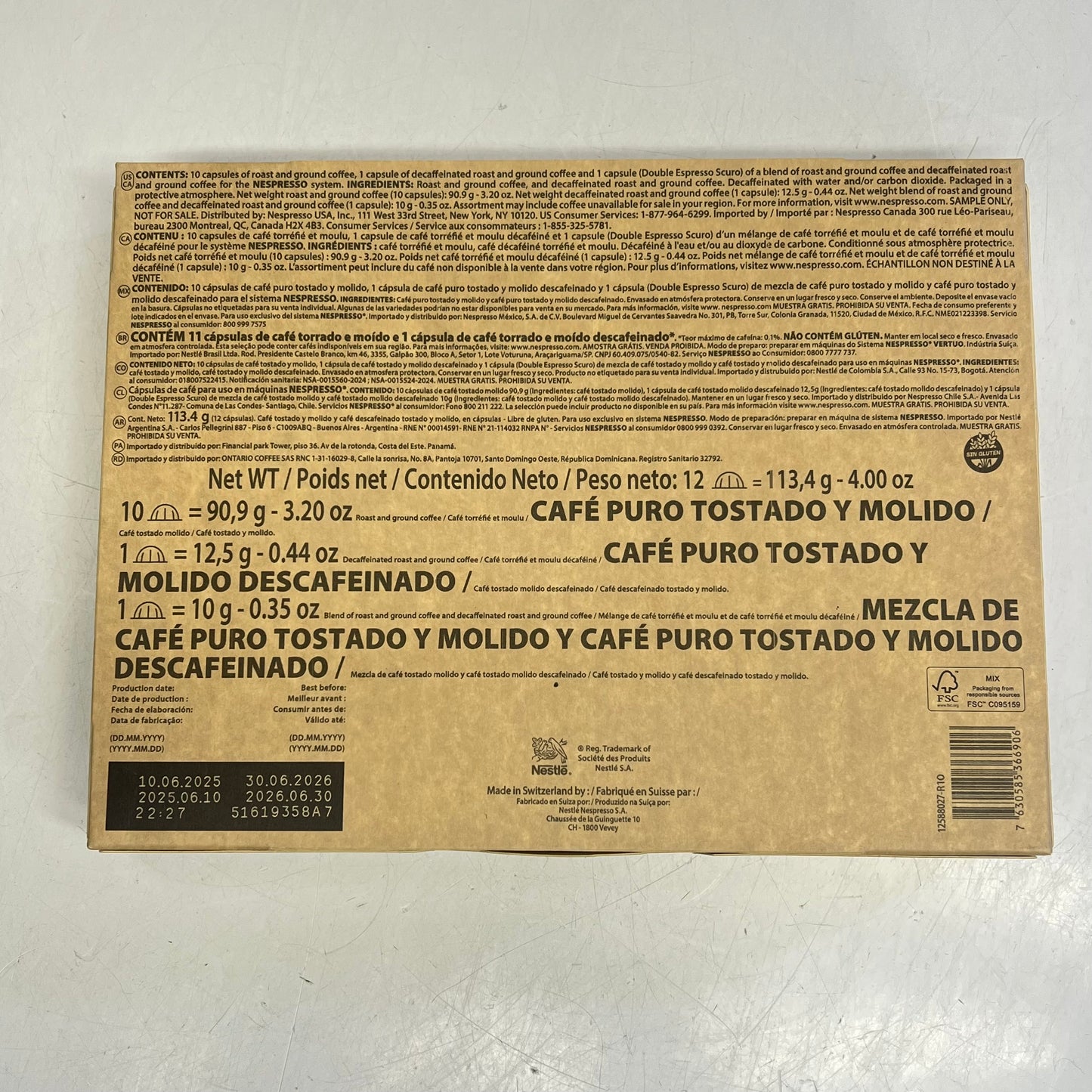 DELONGHI Nespresso Vertuo Next W/ Aeroccino 120V Black/Chrome ENV120CAE