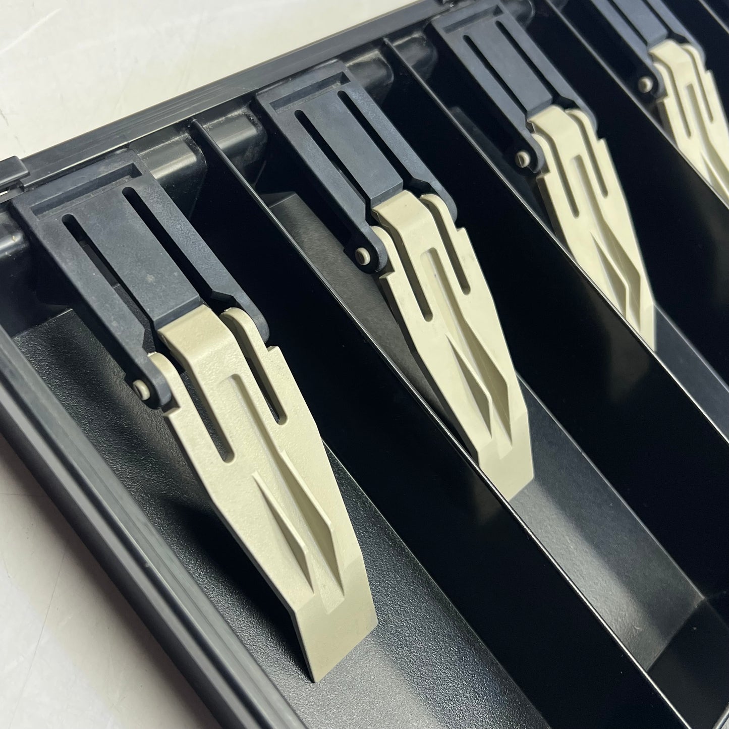 Ibm Point Of Sale Cash Till Drawer Tray Replacement  5 Bill Compartment Black