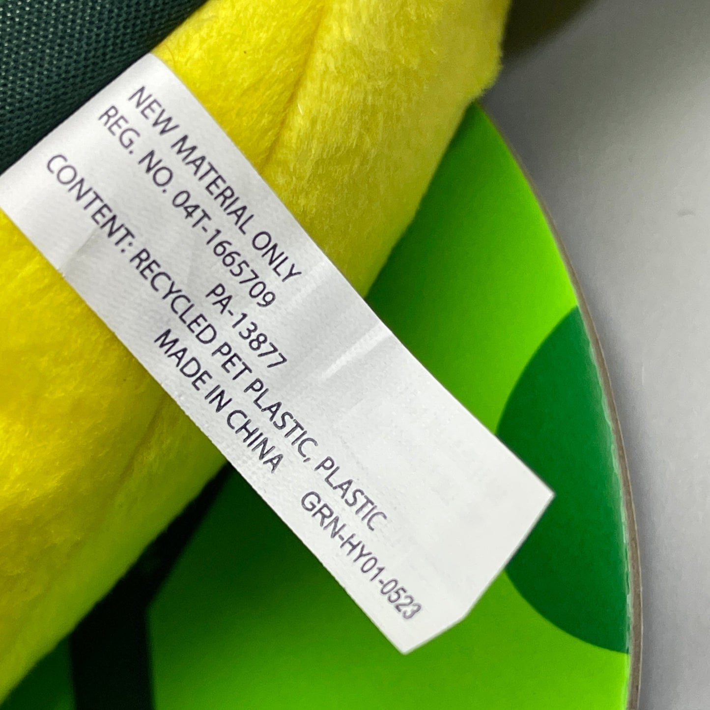 GRRREEN Mahi Mahi Fish Plush Dog Toy Squeaky for Interactive Play