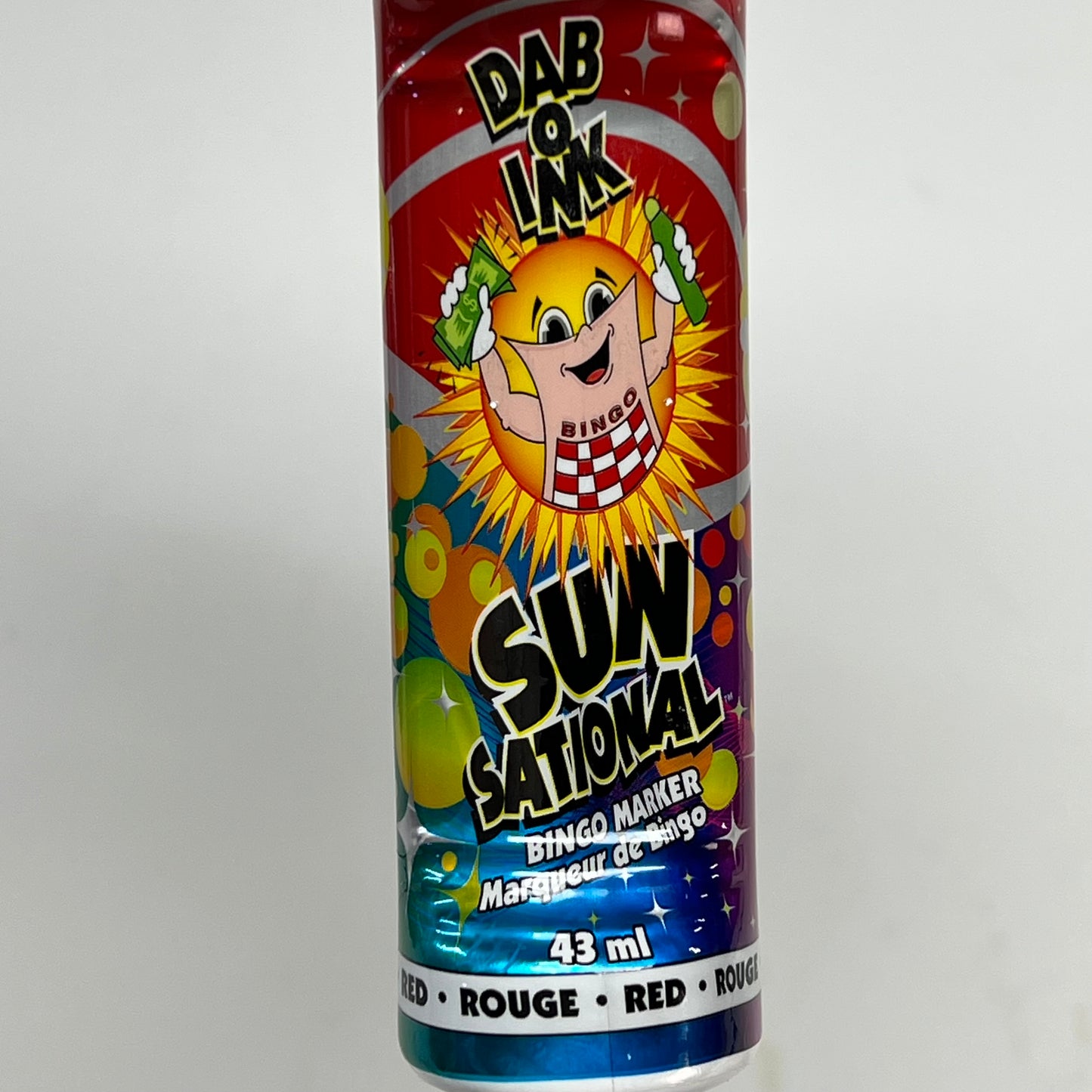 DAB O INK (12 PACK) Sunsational Bingo Marker Bright Ink 43ml/1.4 oz Red C26