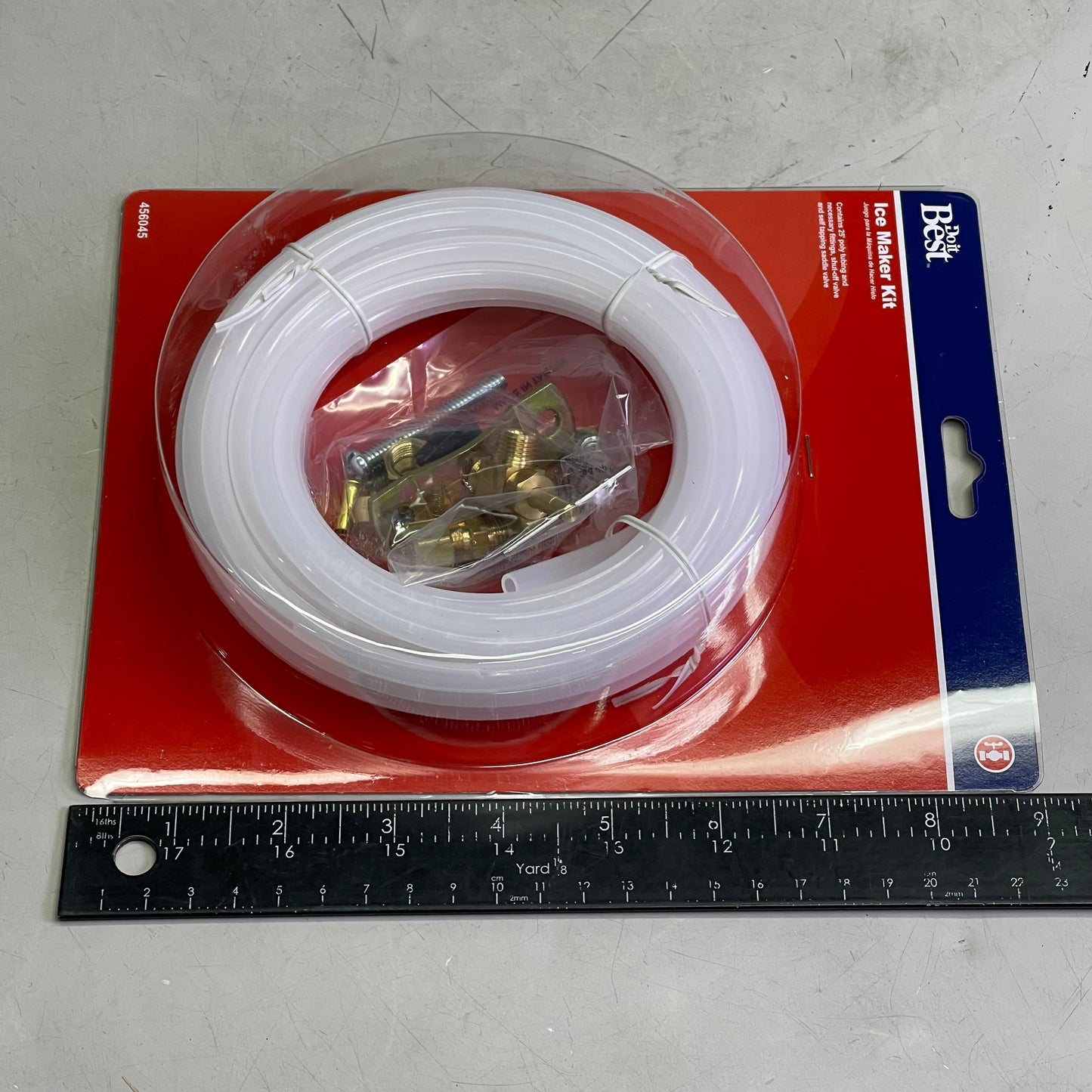 DO IT BEST Poly Tubing Ice Maker Installation Kit 25' x 1/4" DIB855-20LF 456045