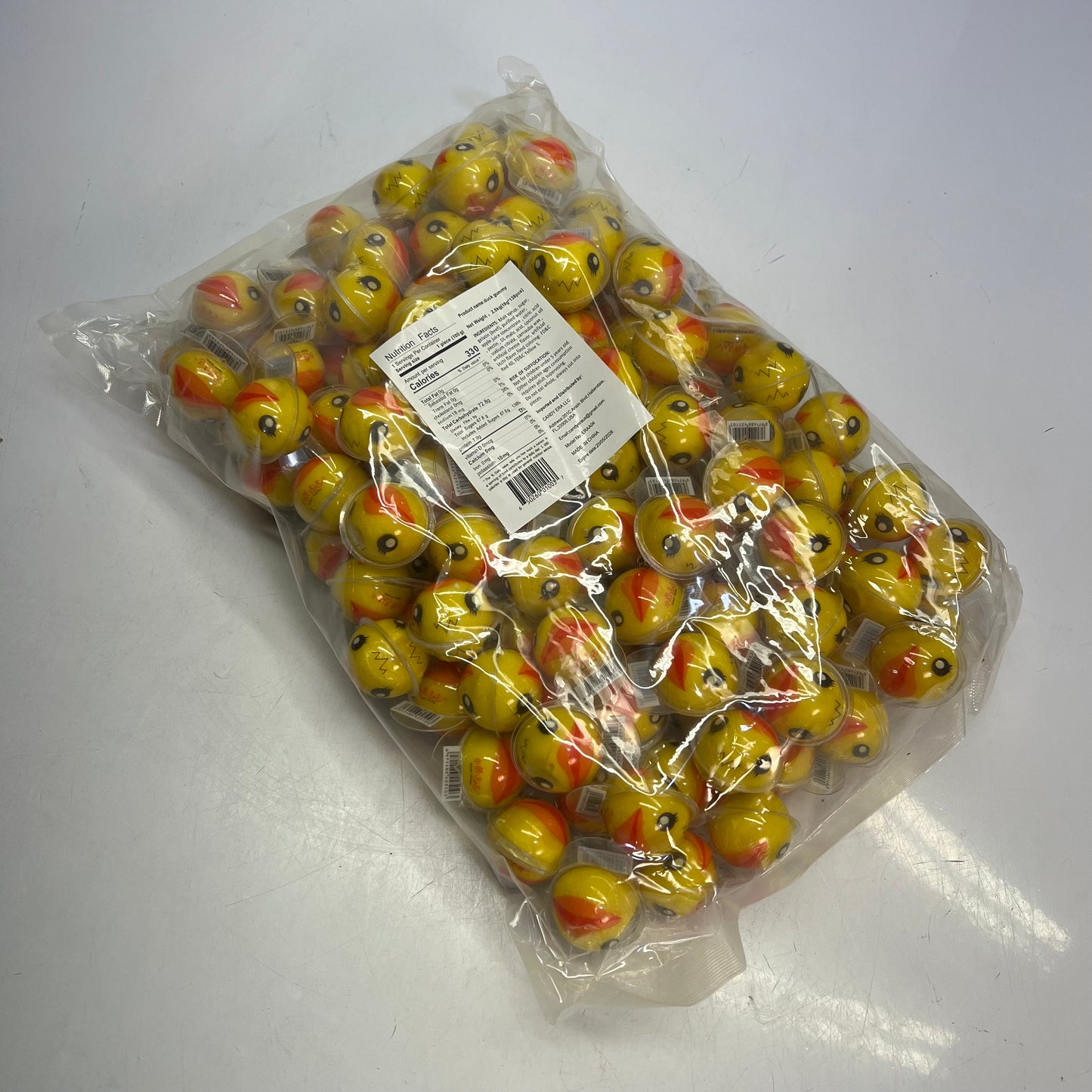 DEER DADA (5 LBS BAG) Individually Wrapped Gummy Filled Duck Candy's BB 05/26