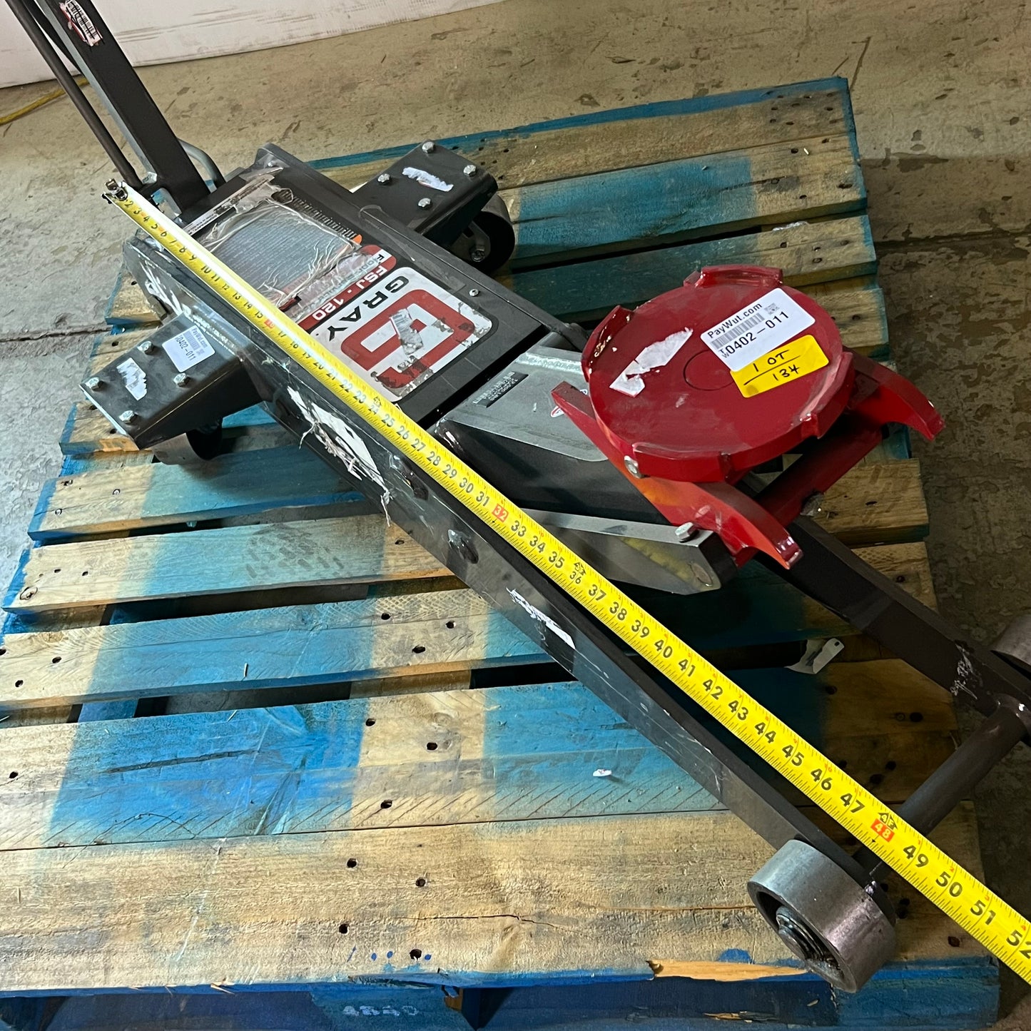 GRAY Trolley Air/Hydraulic Floor Jack FSJ-120 12000 Capacity (New Other)