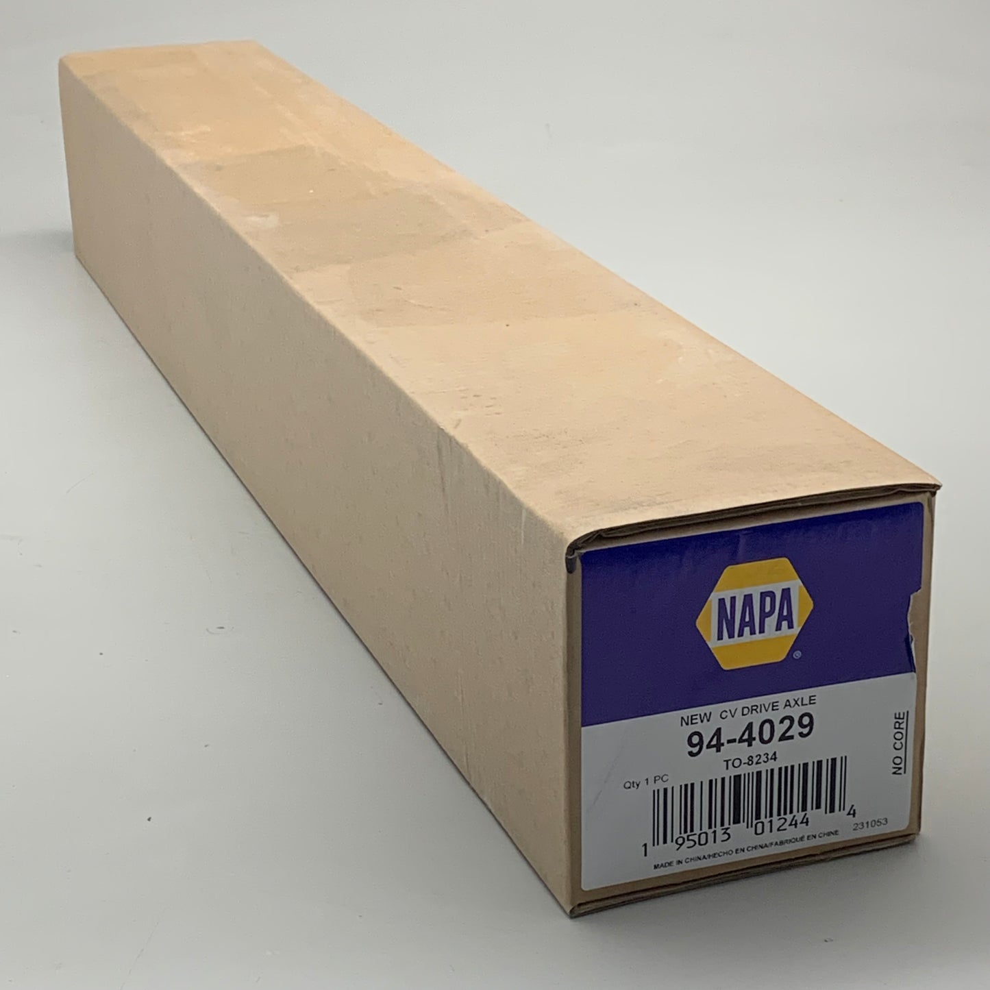 NAPA CV Drive Axle Grooved 20 Spline 25.47" for Pontiac & Toyota 94-4029