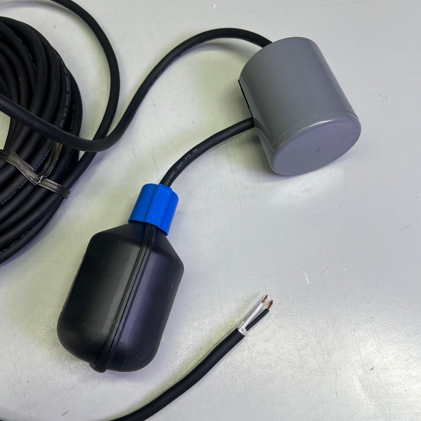 SJE RHOMBUS Mechanically Activated Pump Switch Float Switch 50' Black 1069194