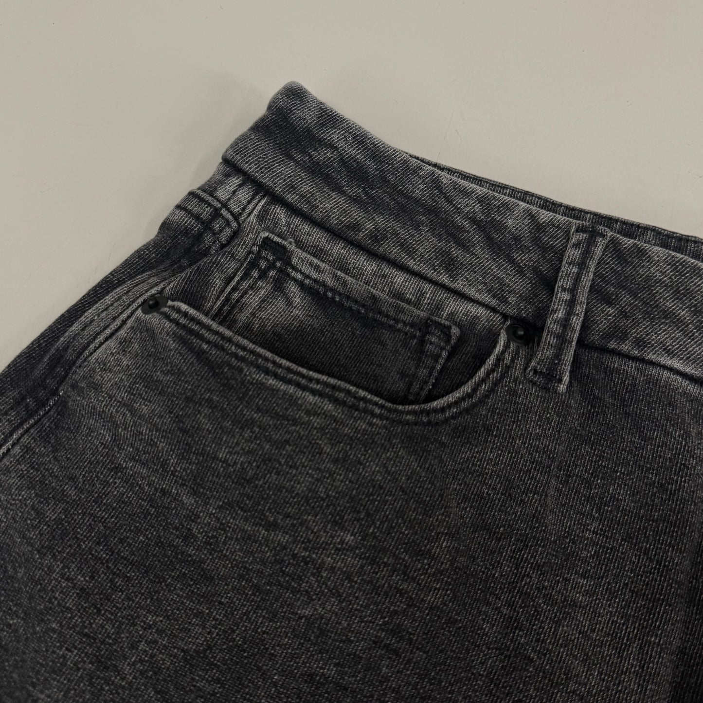 GOOD AMERICAN Jeanius Good Skate Jeans Women's Sz 10 Black GS0409BVN