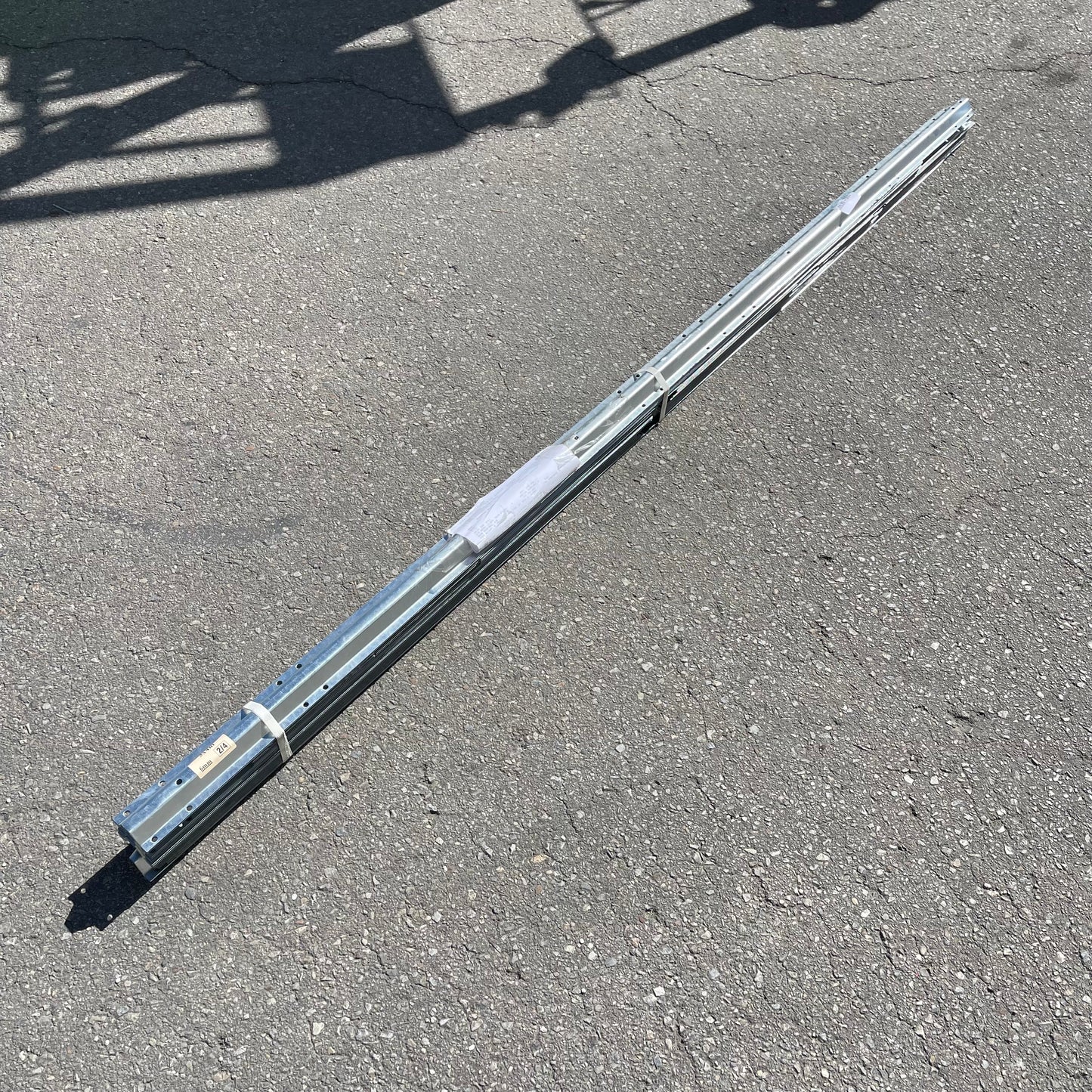 UNBRANDED Fence/Sign Posts 78” ~63 lbs ALUMINUM
