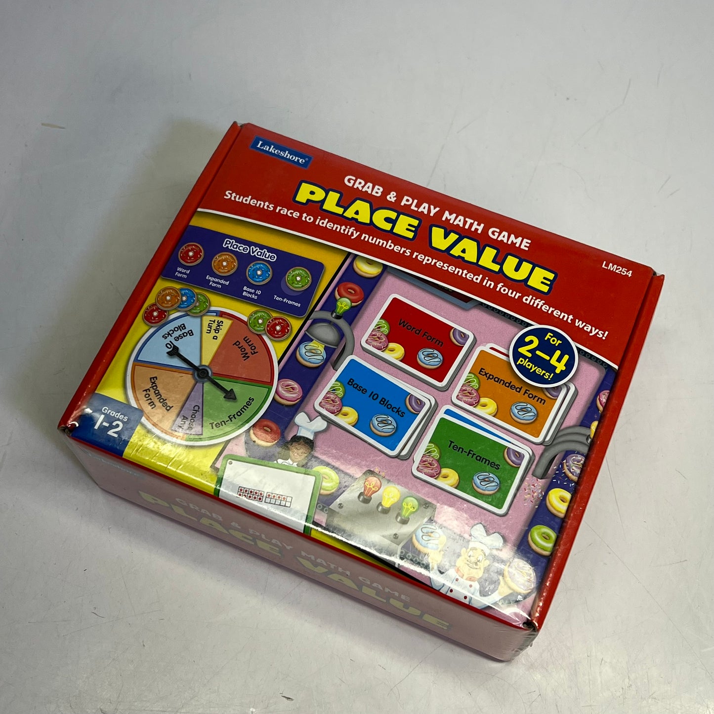 LAKESHORE  Easy To Play Learning Place Value Grab & Play Game Grade 1-2 LM254