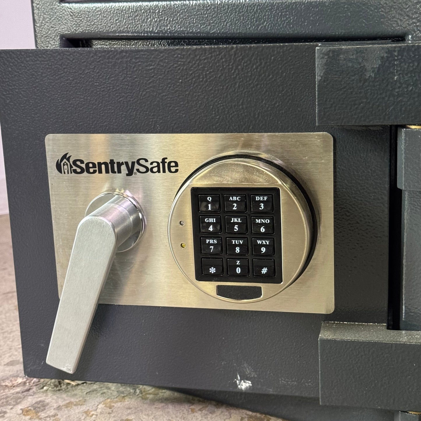 SENTRYSAFE Depository Safe Box 0.9 Cu. Ft. 14" x 14" x 20"H Dark Grey DH-074E