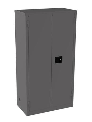 Z@ JAMCO Double-Walled Fire Resistant Security Cabinet 65”x34”x18” Grey BR23GP (A)