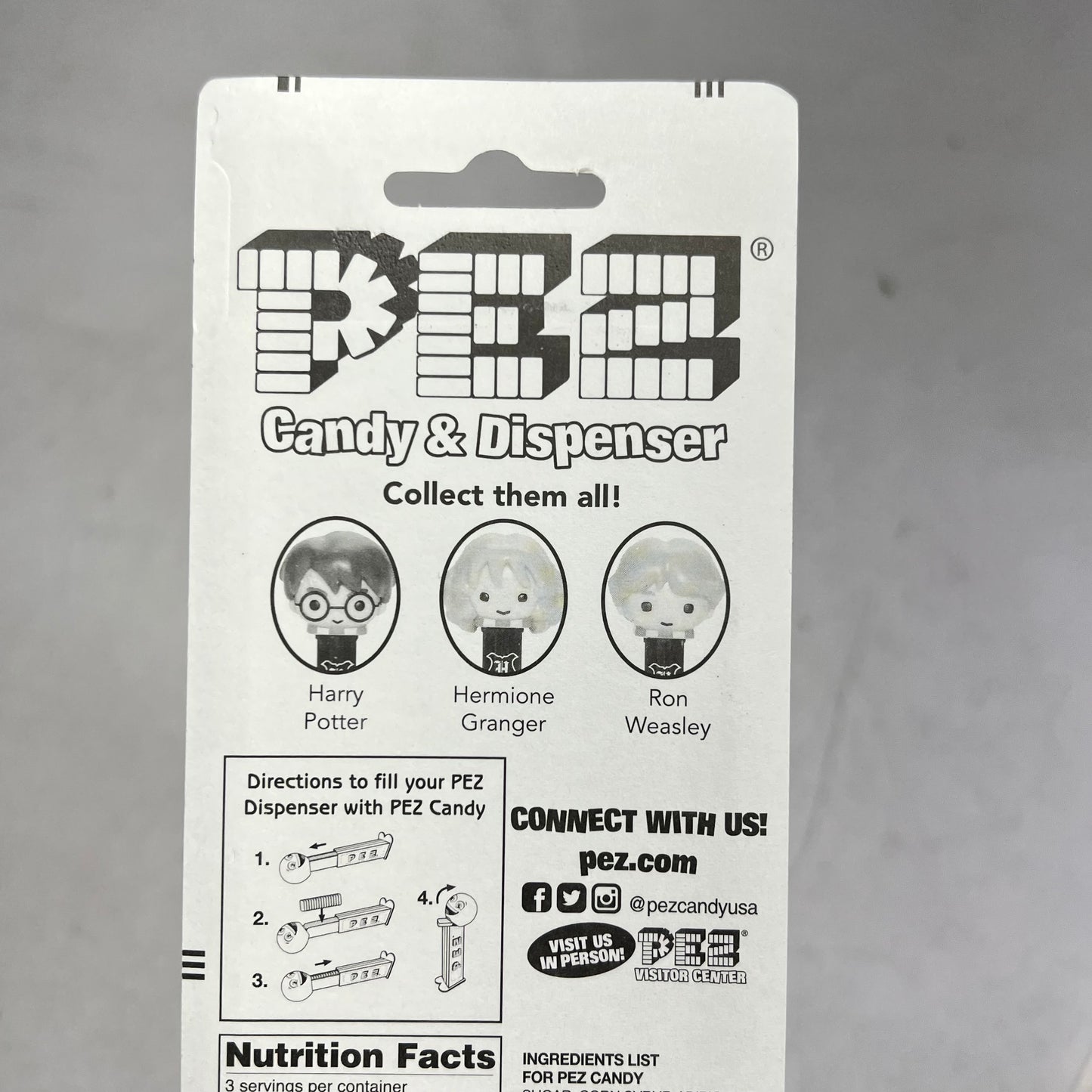 PEZ (6 PACK) Harry Potter Assorted Characters Candy Dispensers BB 12/29 039871