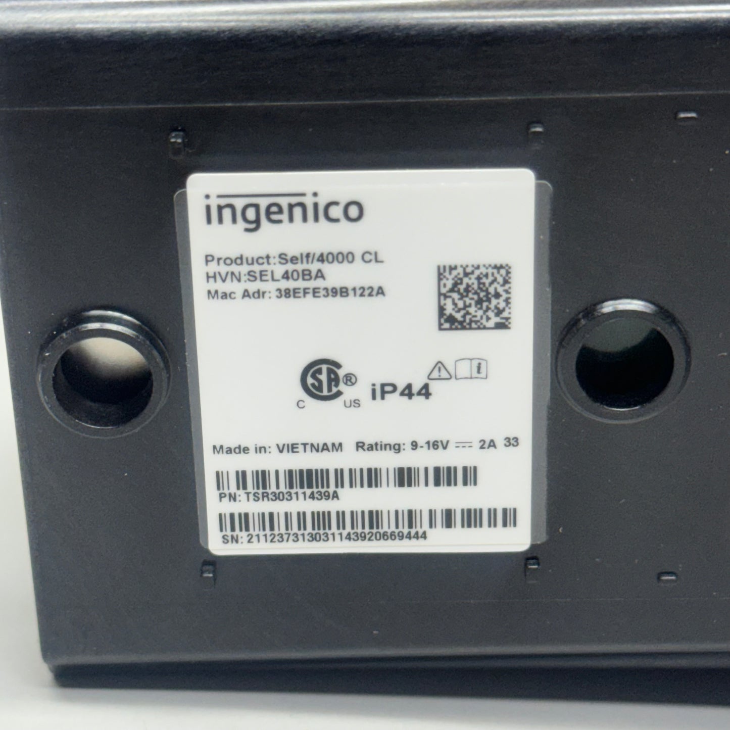 INGENICO All-In-One Card Reader Payment Terminal Self/4000