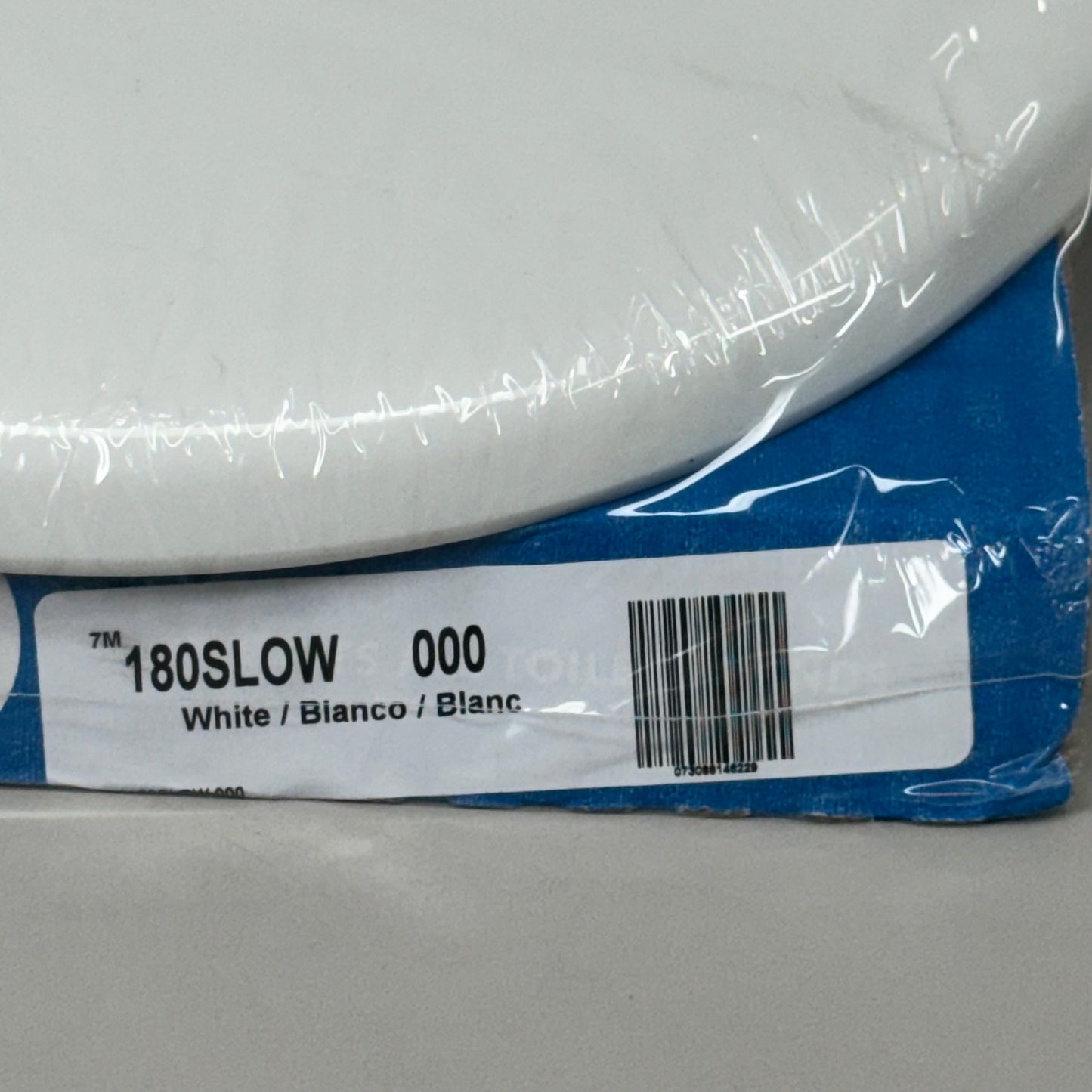 BEMIS Mayfair Slow Close Toilet Seat & Lid Elongated Shape White 147SLOW 000