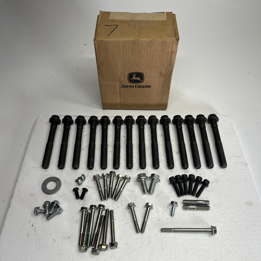 JOHN DEERE (49 PACK) OEM Lot of Miscellaneous Hardware, Bolts, Connectors & Washer