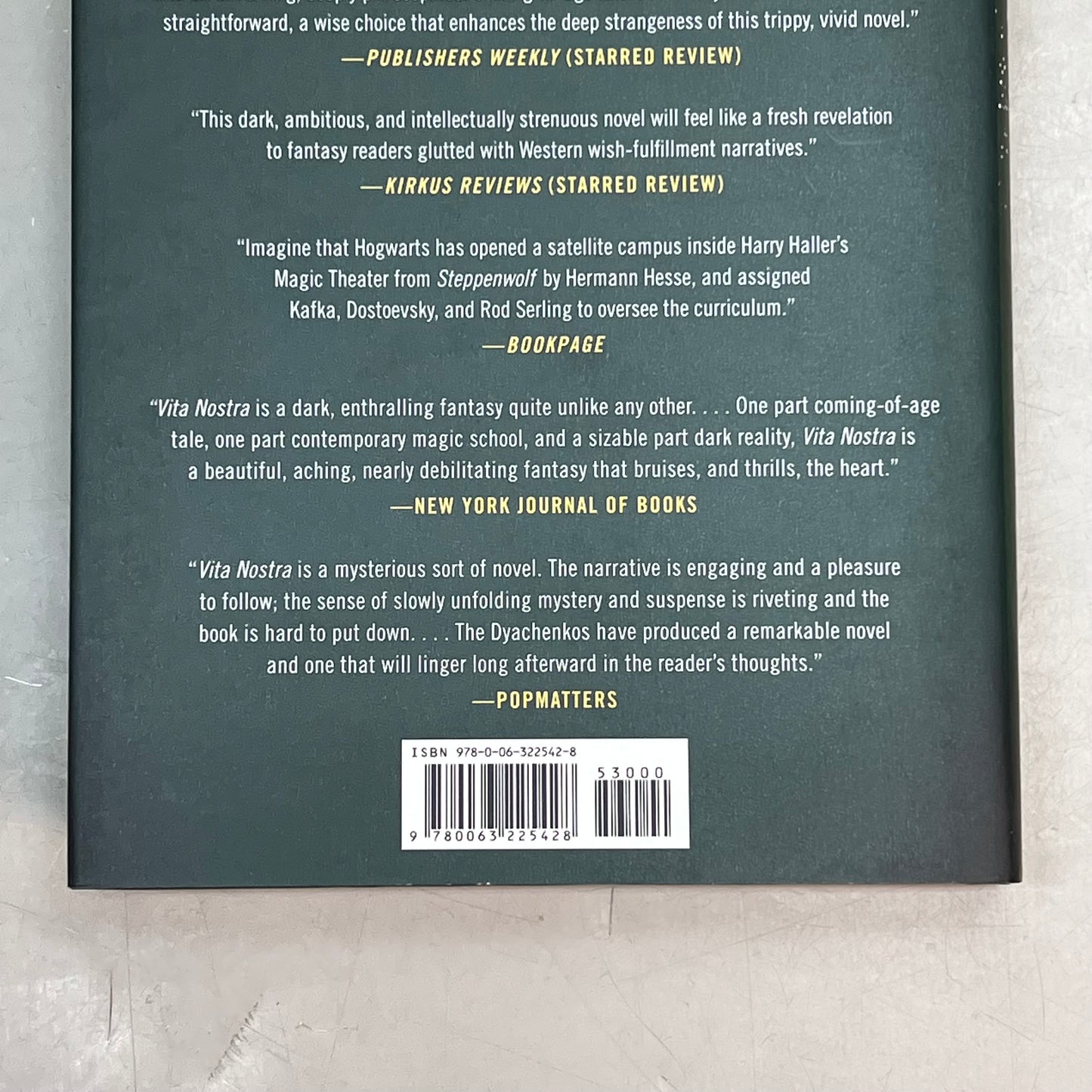 ASSASSIN OF REALITY  Vita Nostra Book 2 Hardback By Marina & Sergey Dychenko