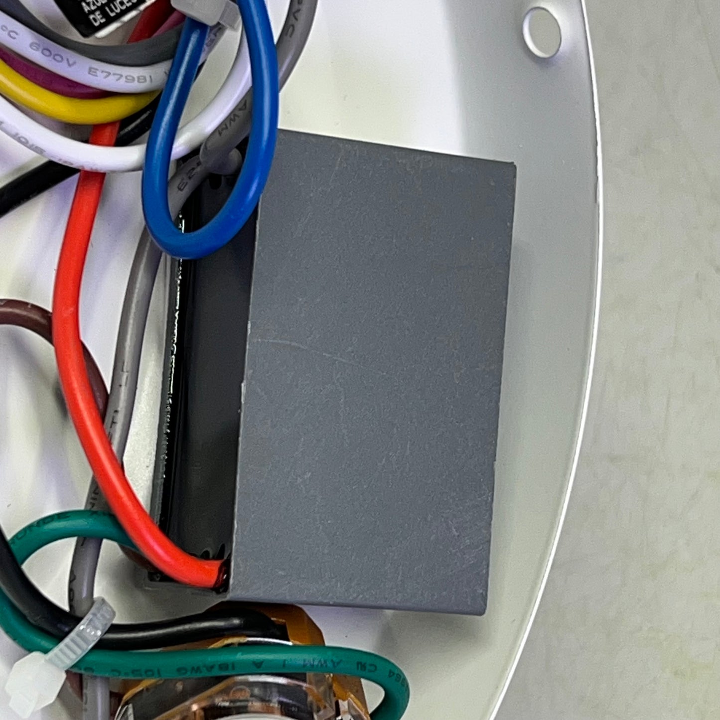 HUNTER Cassius Indoor & Outdoor Ceiling Fan 44" 3 Blade Fresh White 50262