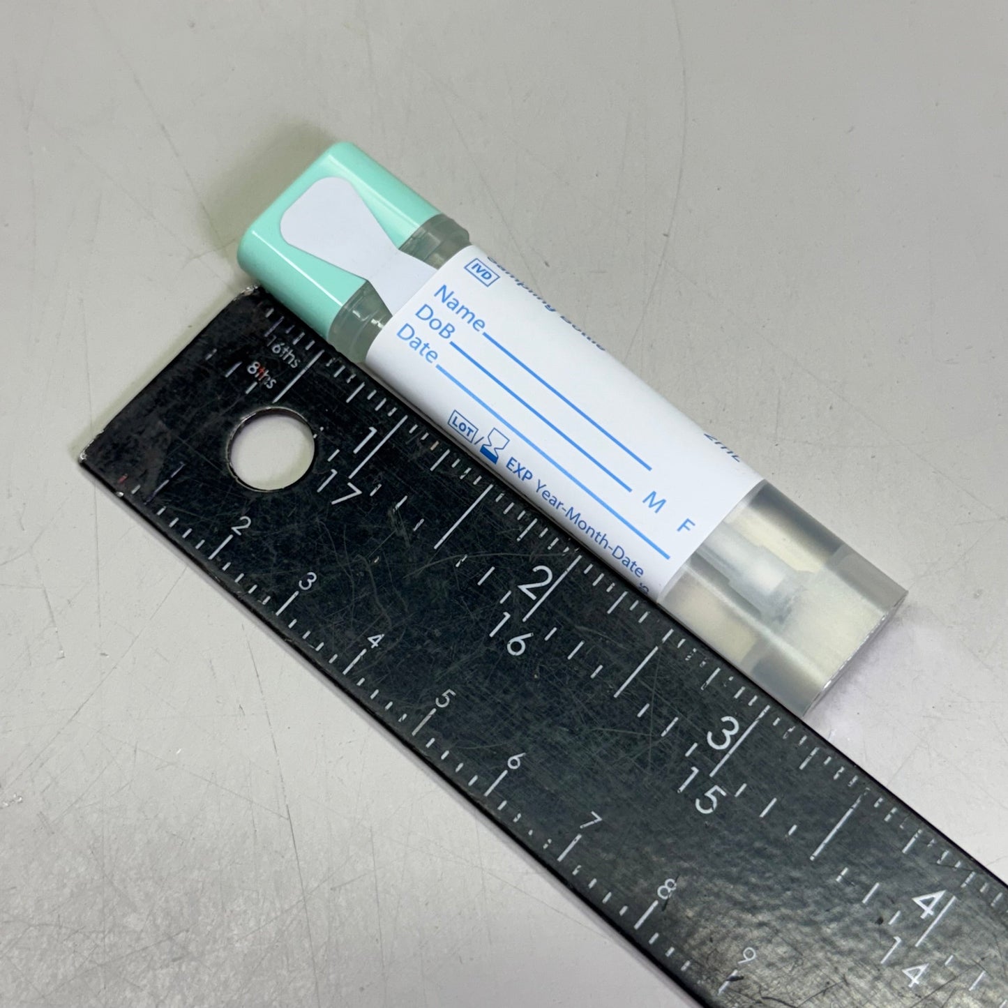 ZA@ OC AUTO (1000 Tests) Sampling Bottles Sz 3" H x 0.5" W, Clear OCS2 11/24 A