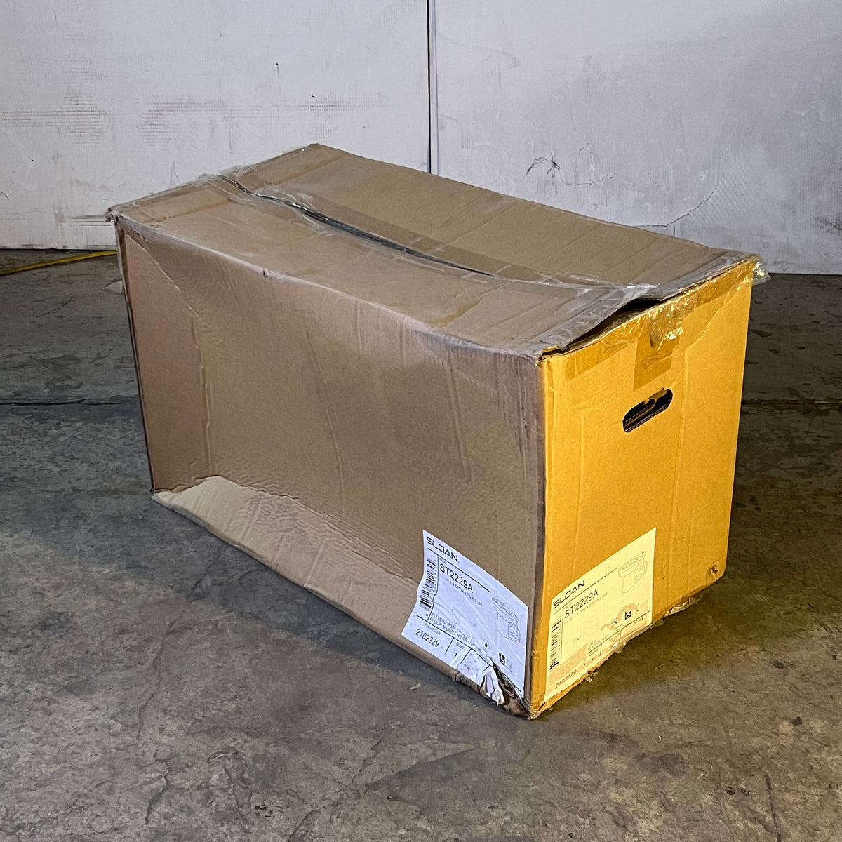 SLOAN Commercial Ada Toilet Bowl - Floor Mount Rear Outlet White 1.6 GPF ST2229A