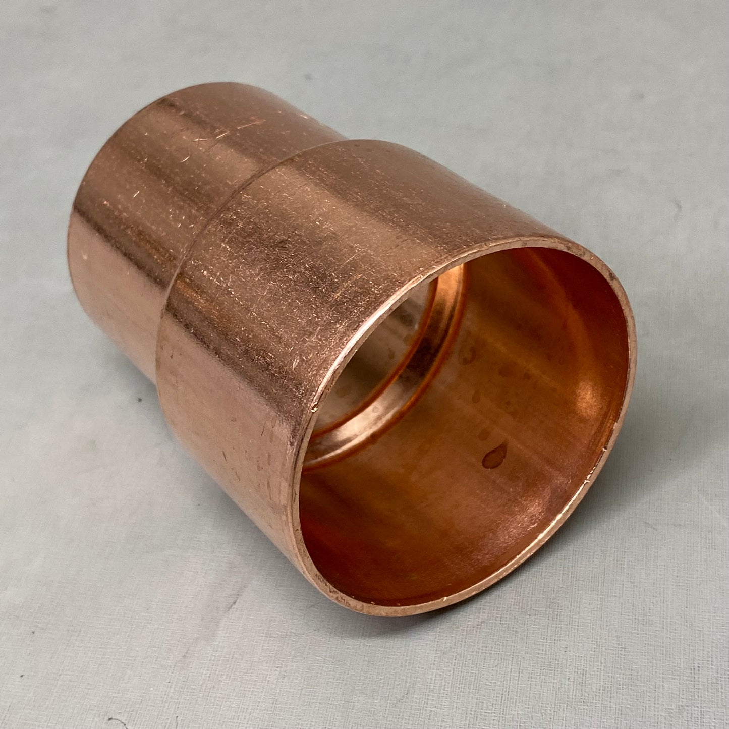 MUELLER (2 PACK) Copper Solder Joint Fittings 2-5/8 x 2-18 As-is(See Images) Brass E118