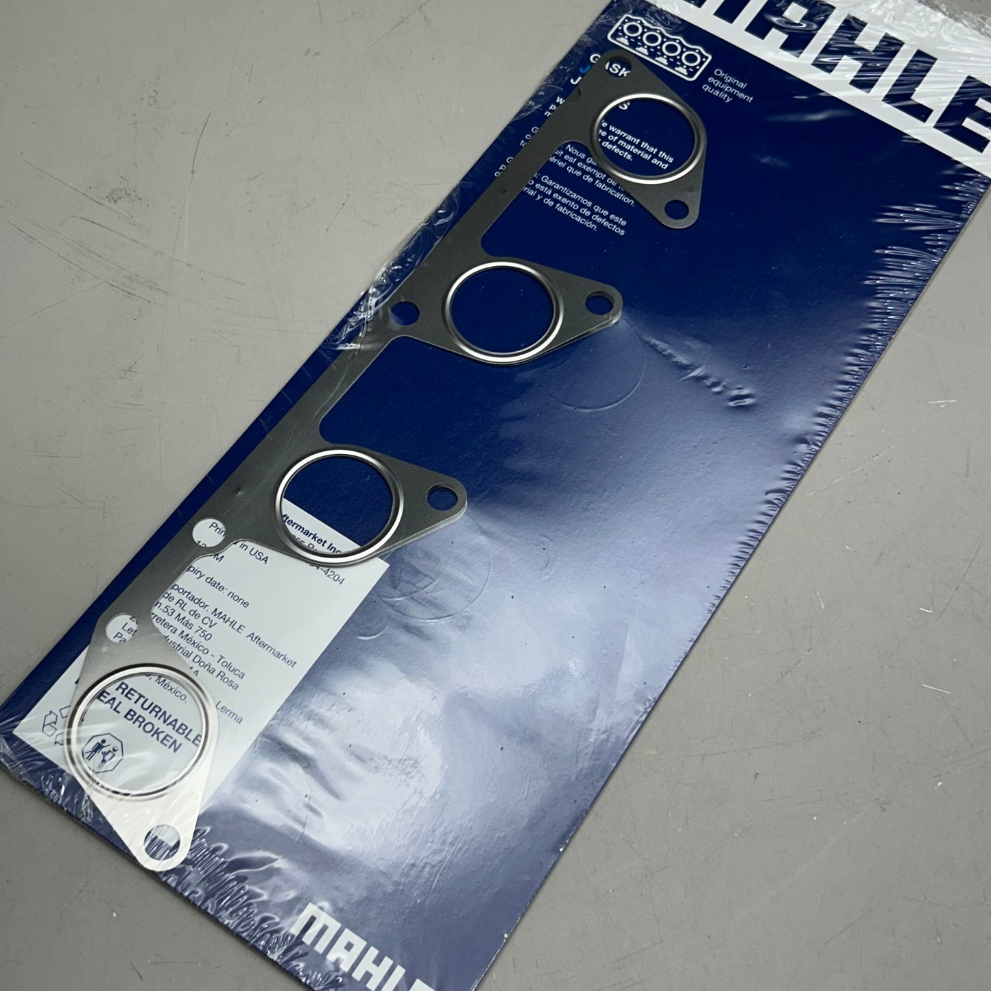 MAHLE Exhaust Manifold Gasket Replacement Part For Volkswagen MS19883