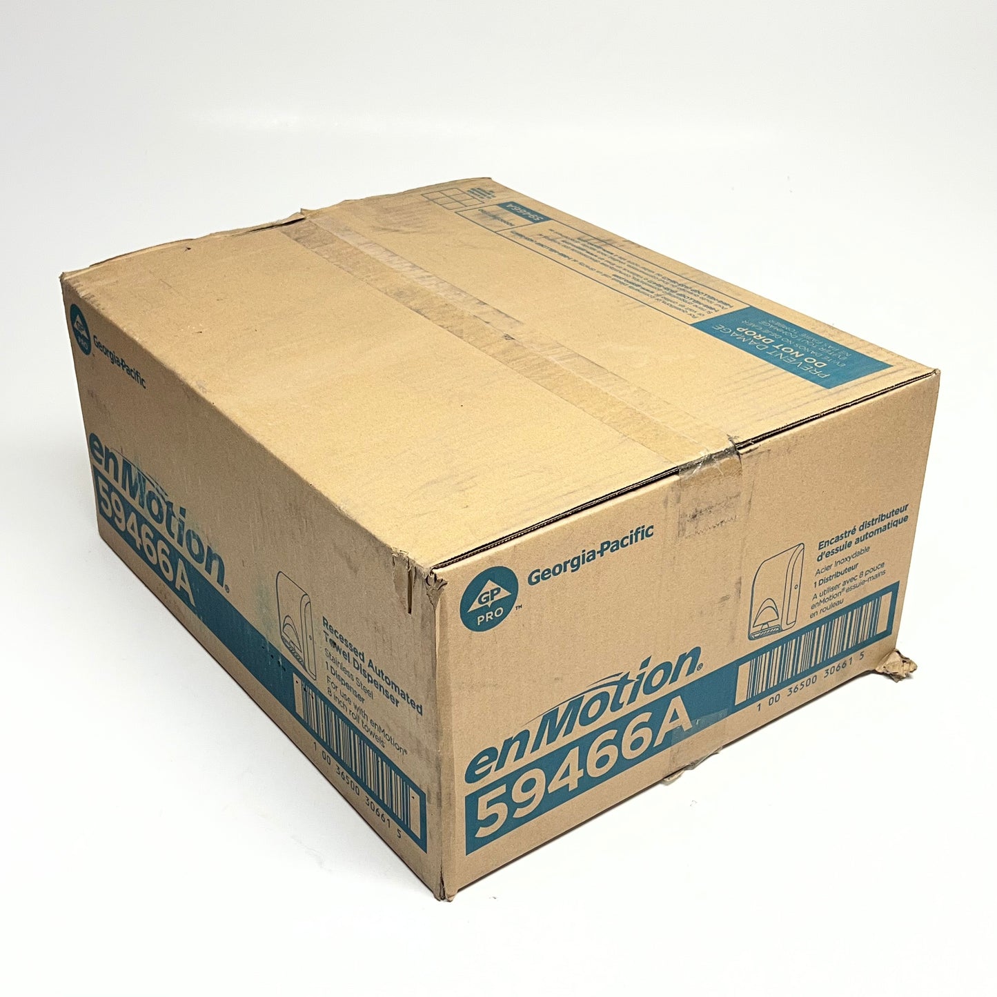 GEORGIA PACIFIC Enmotion Recessed Automated Roll Towel Dispenser 8" 59466A