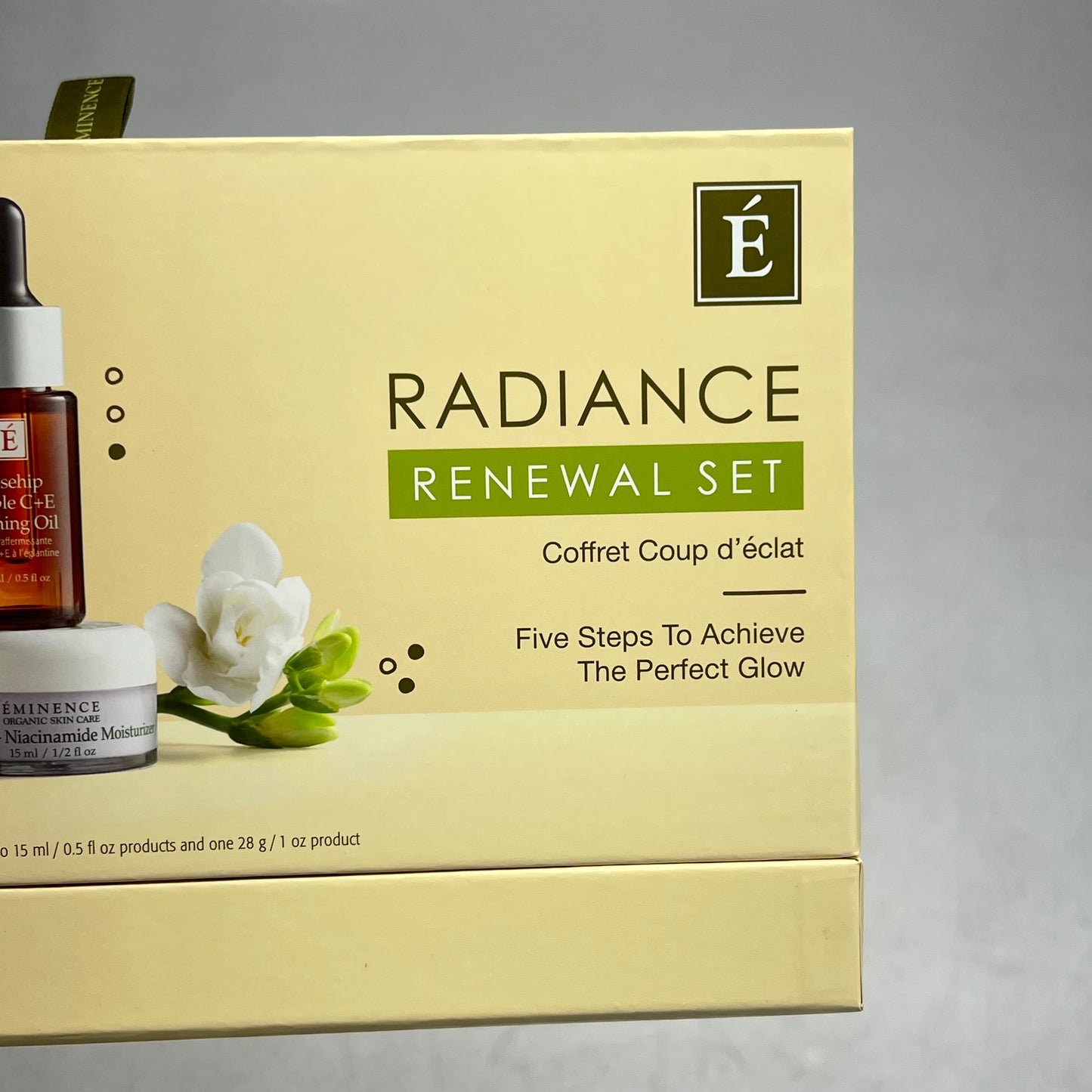 EMINENCE (5 PIECE SET) Organics Radiance Renewal Set Travel Set B919RRL