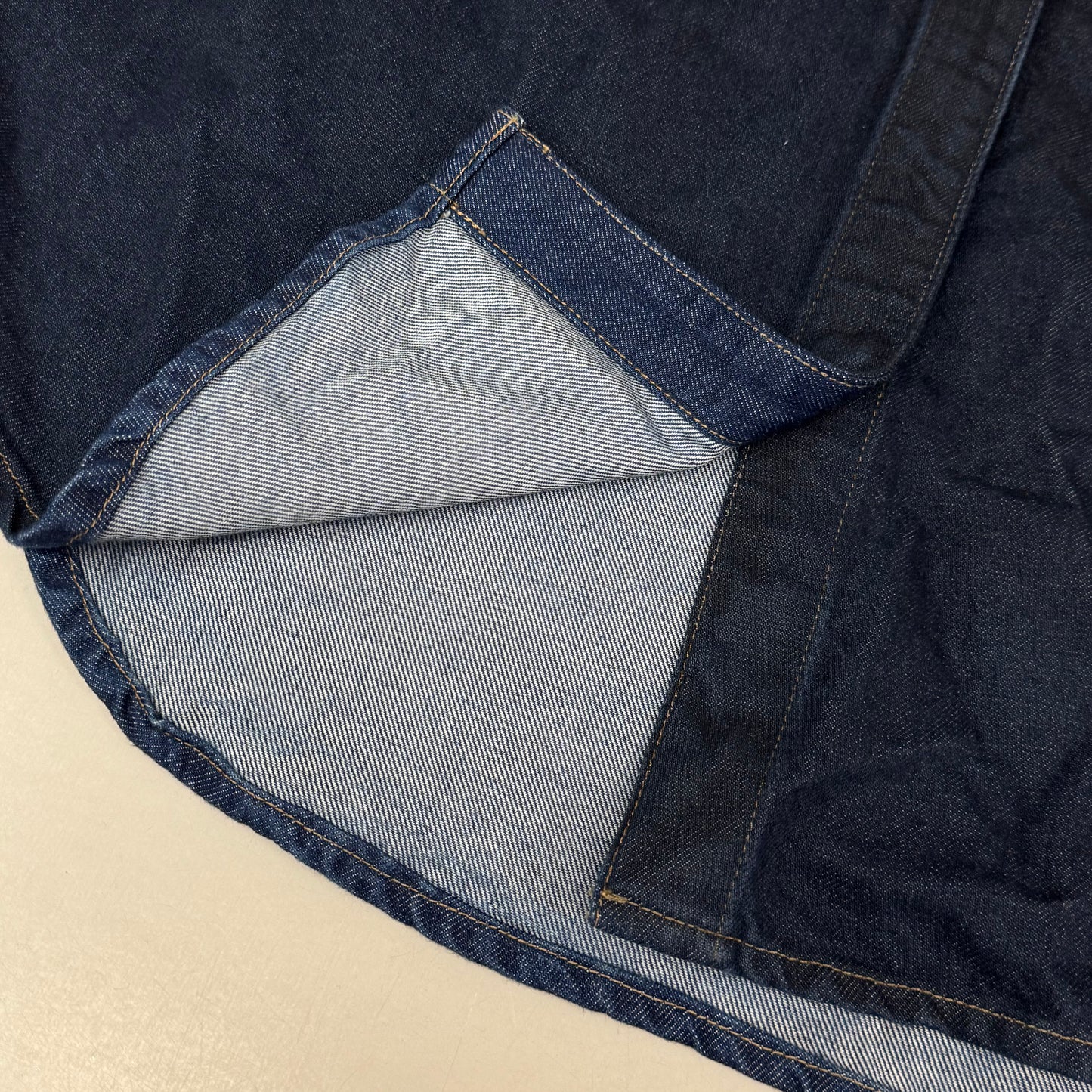 GOOD AMERICAN Oversize Jean Jacket Medium Indigo716 GFD028