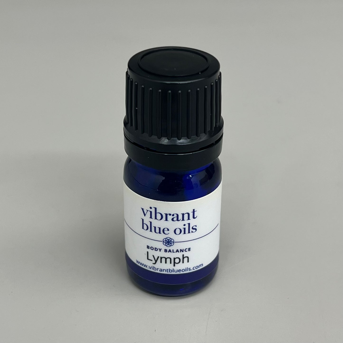 VIBRANT BLUE OILS Body Balance Lymph Organic Essential Oils for Circulation 5 mL