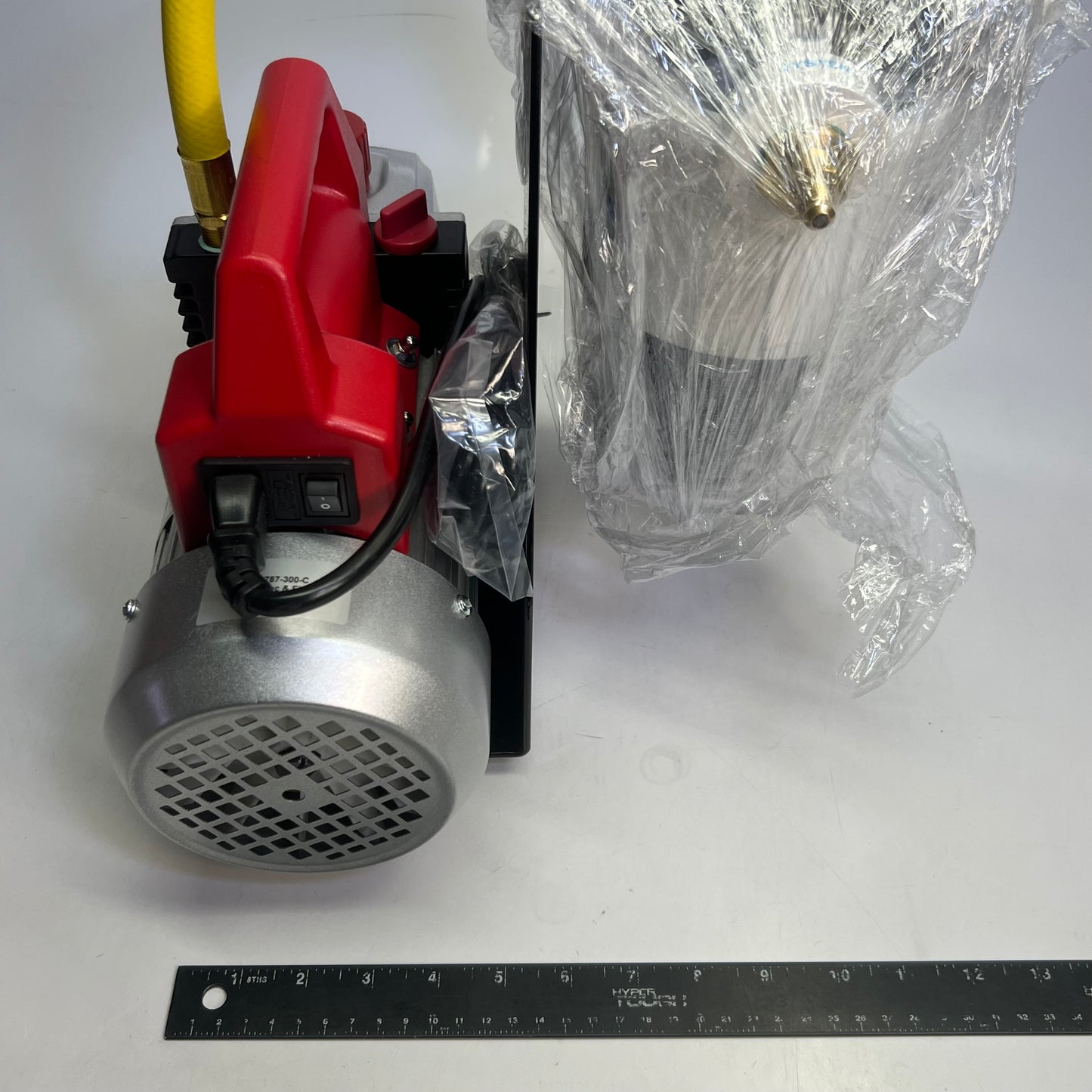 ROBINAIR 2 Stage Vacuum Pump 120V - 60Hz - 1/2HP + Fill Kit 25L, 15500