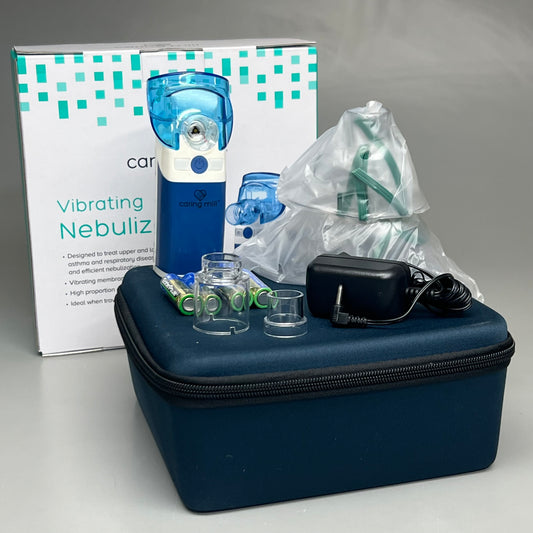 CARING MILL 8 ml Vibrating Nebulizer IH50 Blue/White