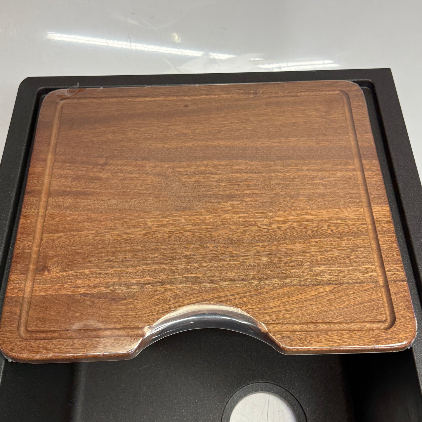 Z@ ELKAY SCHOCK Chelsea N100X Onyx (Black) w/Cutting Board GERMANY