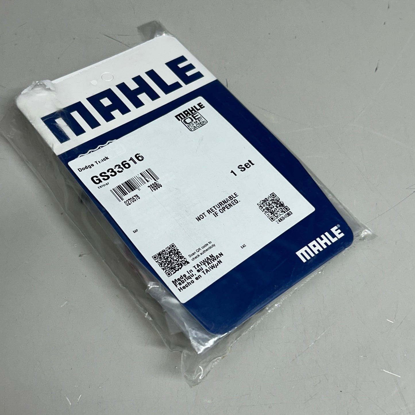 MAHLE Turbo Charger Mounting Gasket Replacement Part Set For Ram GS33616