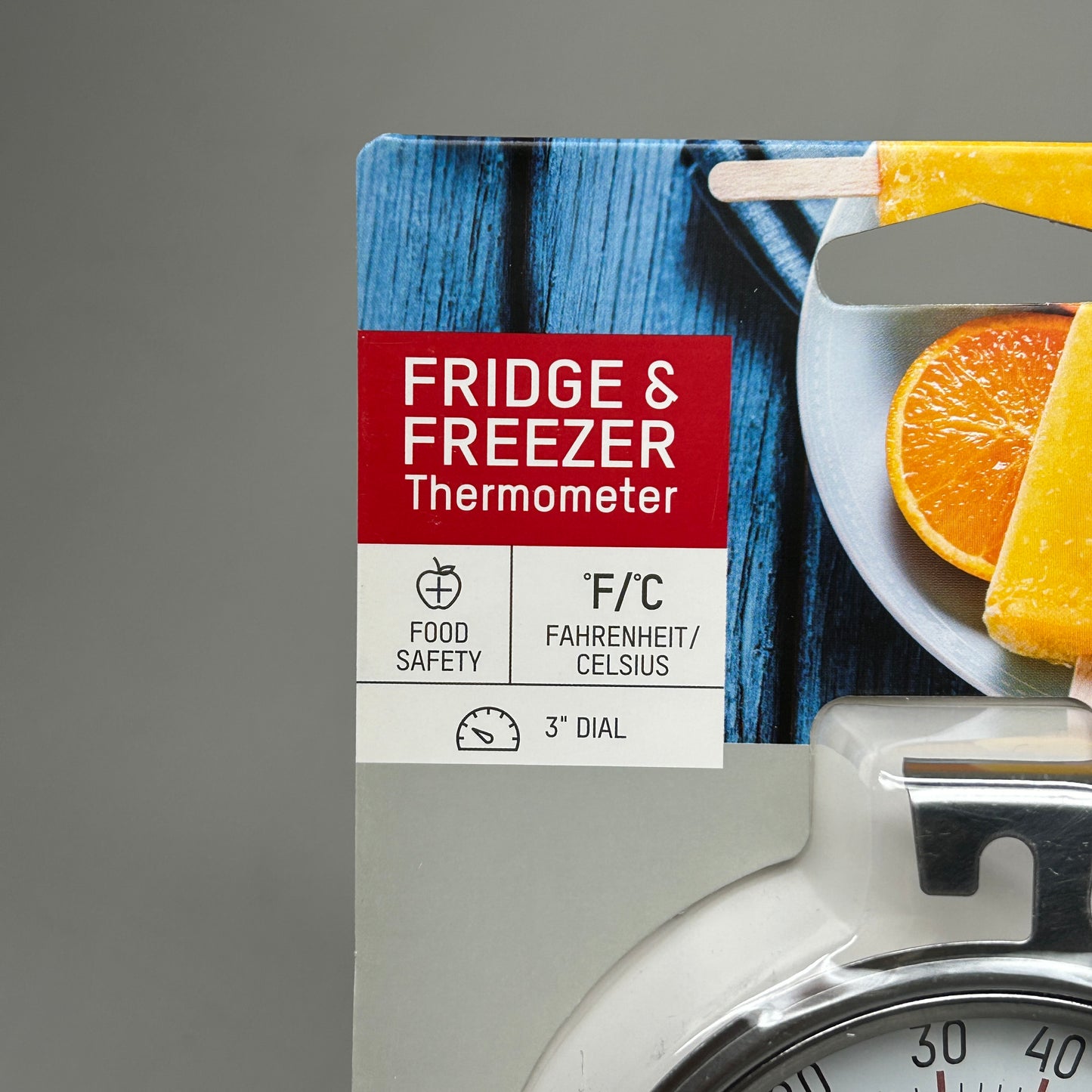 TAYLOR Fridge/Freezer Thermometer Food Safety 5924 (New)