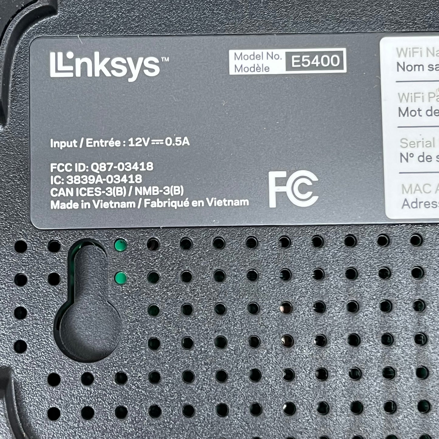 LINKSYS WiFi 5 Router 1,500 Sq. ft Coverage