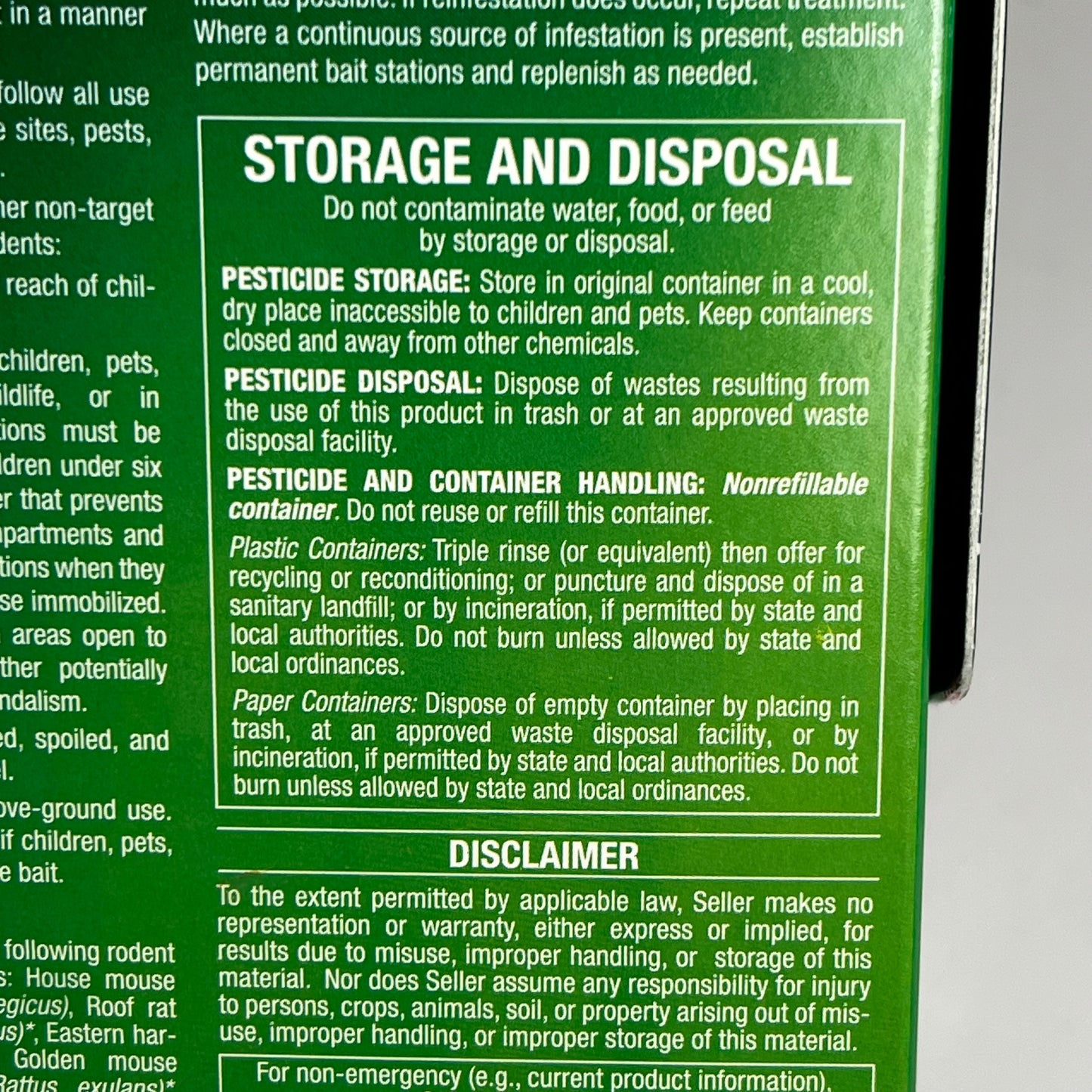 ZA@ NEOGEN All Weather Ramik Bars Fish Flavored for Rats  4lbs  Light Brown 116334