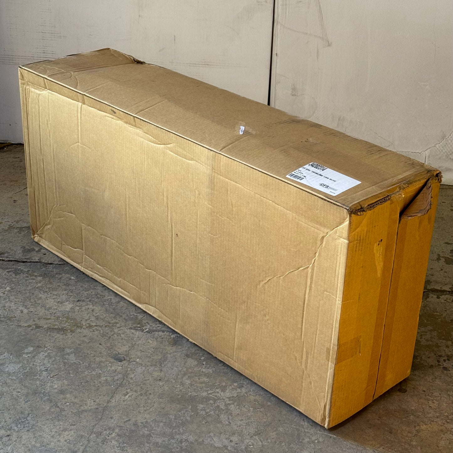 CFS (4 PACK) Trash Can Blue 23 Gal Blue 34202314