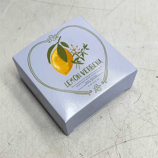 CREATIVE CO OP  (2 PACK) Lemon Verbena Heart Bar Soap W/ Olive Oil & Shea Butter