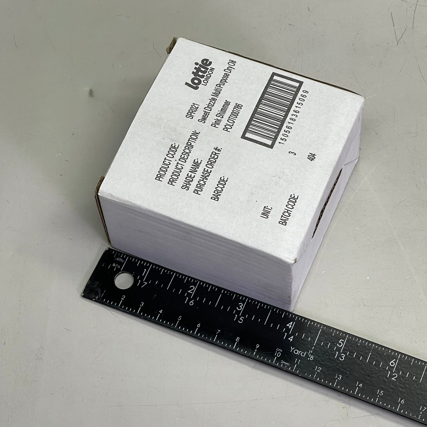 ZA@ LOTTIE LONDON (3 PACK) Sweet Drizzle Body Oil 1.69 fl oz "Pink Shimmer" SPR021 D