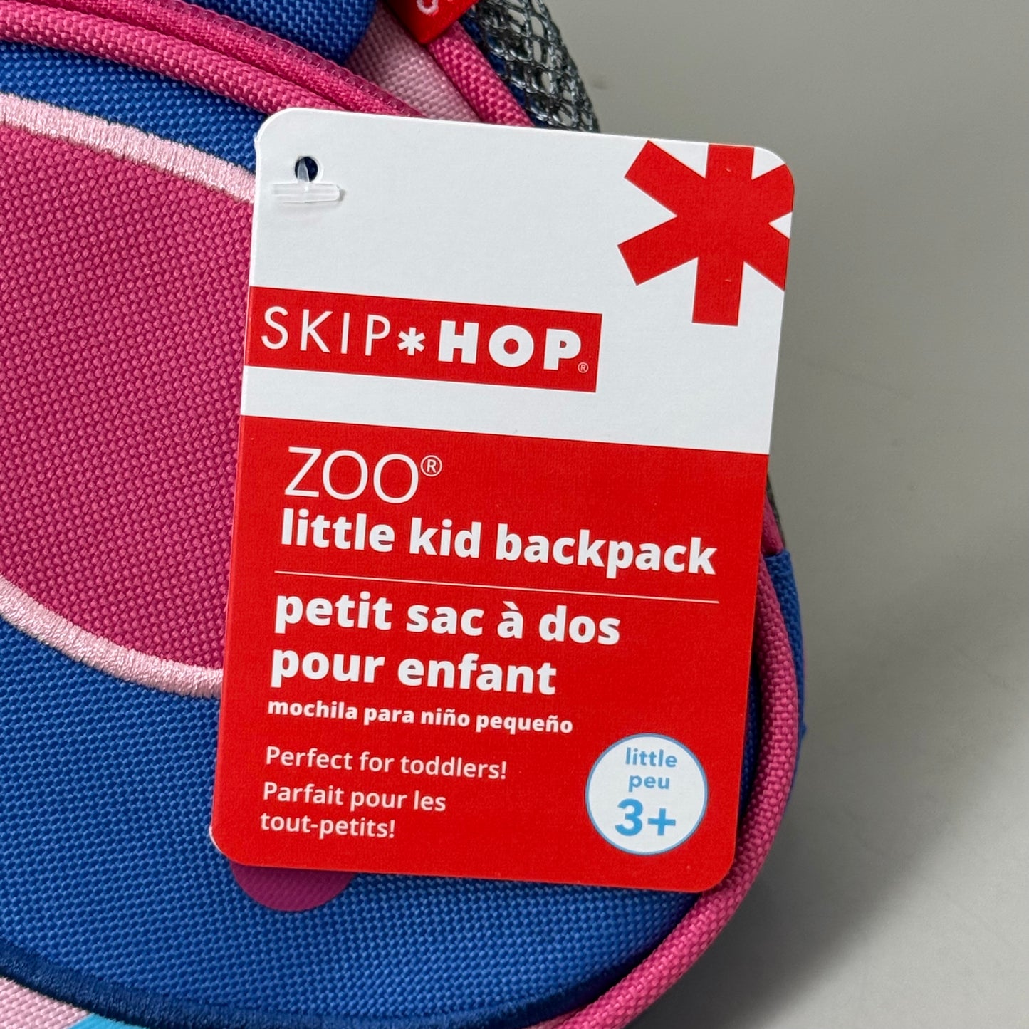 SKIP HOP Zoo Mini Backpack w/ Safety Harness Butterfly Ages 1-4 yrs Old 210225