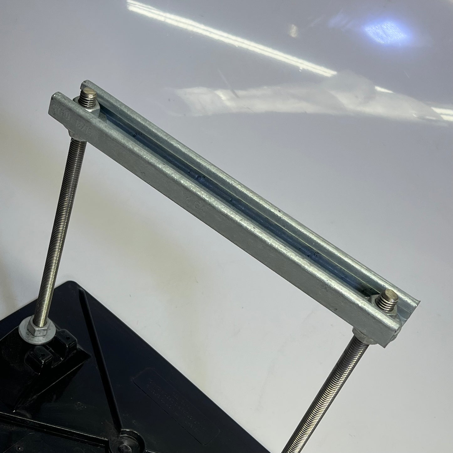 MIRO 12 Base Strut 12 Strut Rooftop Pipe Support 9"x15 1/4" Black 12-BS-12